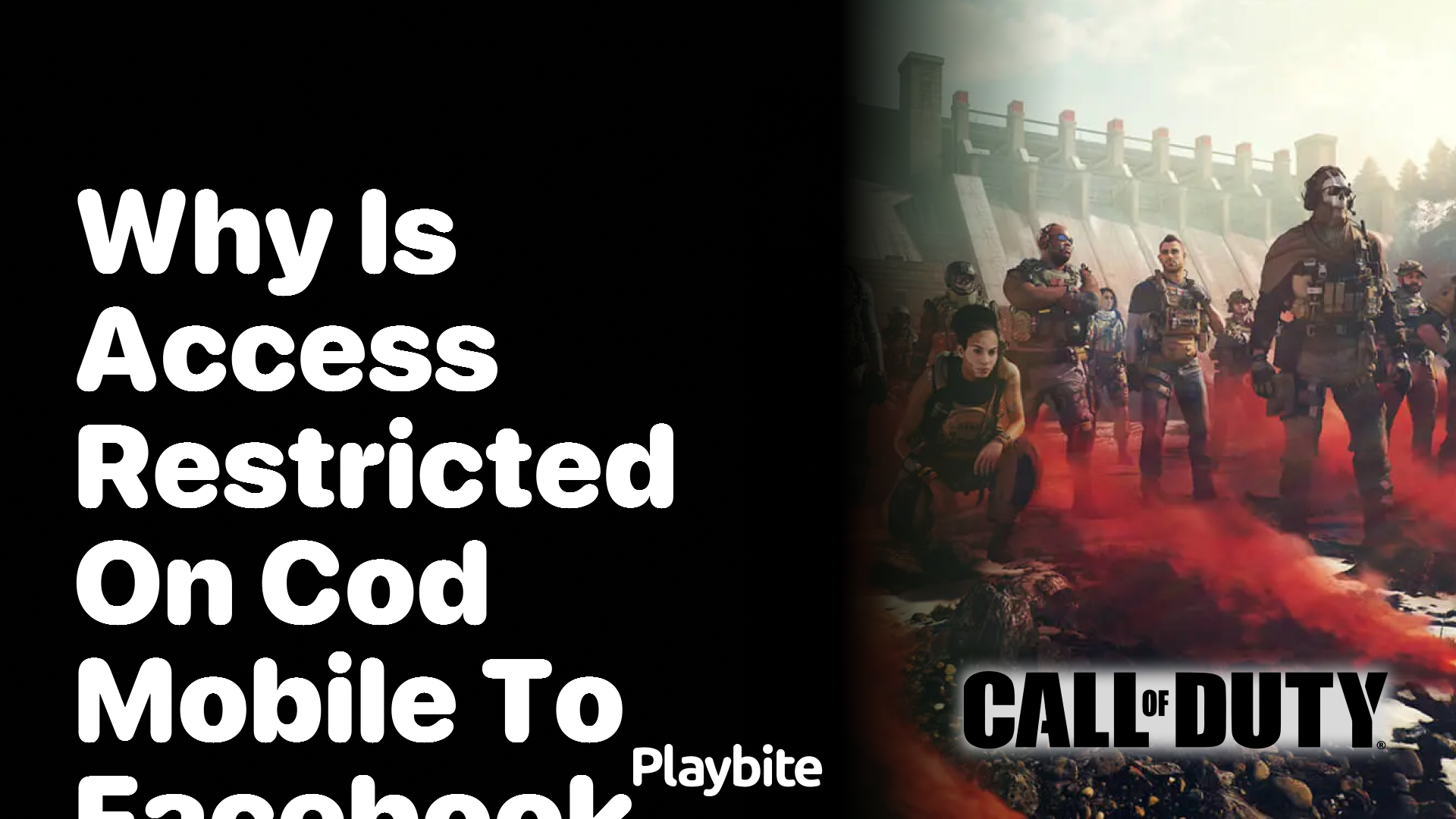 Why Is Access Restricted on COD Mobile to Facebook?