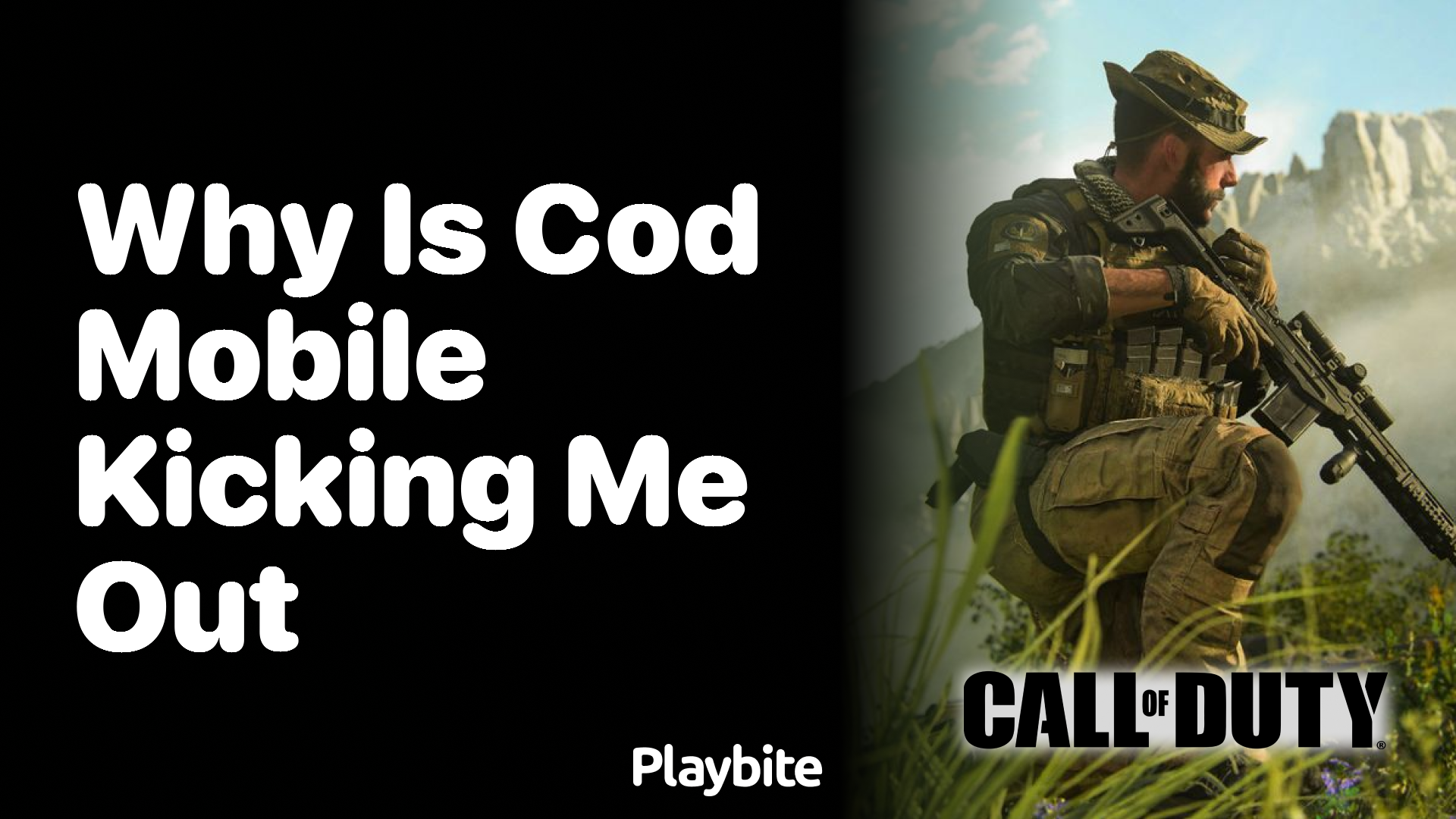 Why is COD Mobile kicking me out?