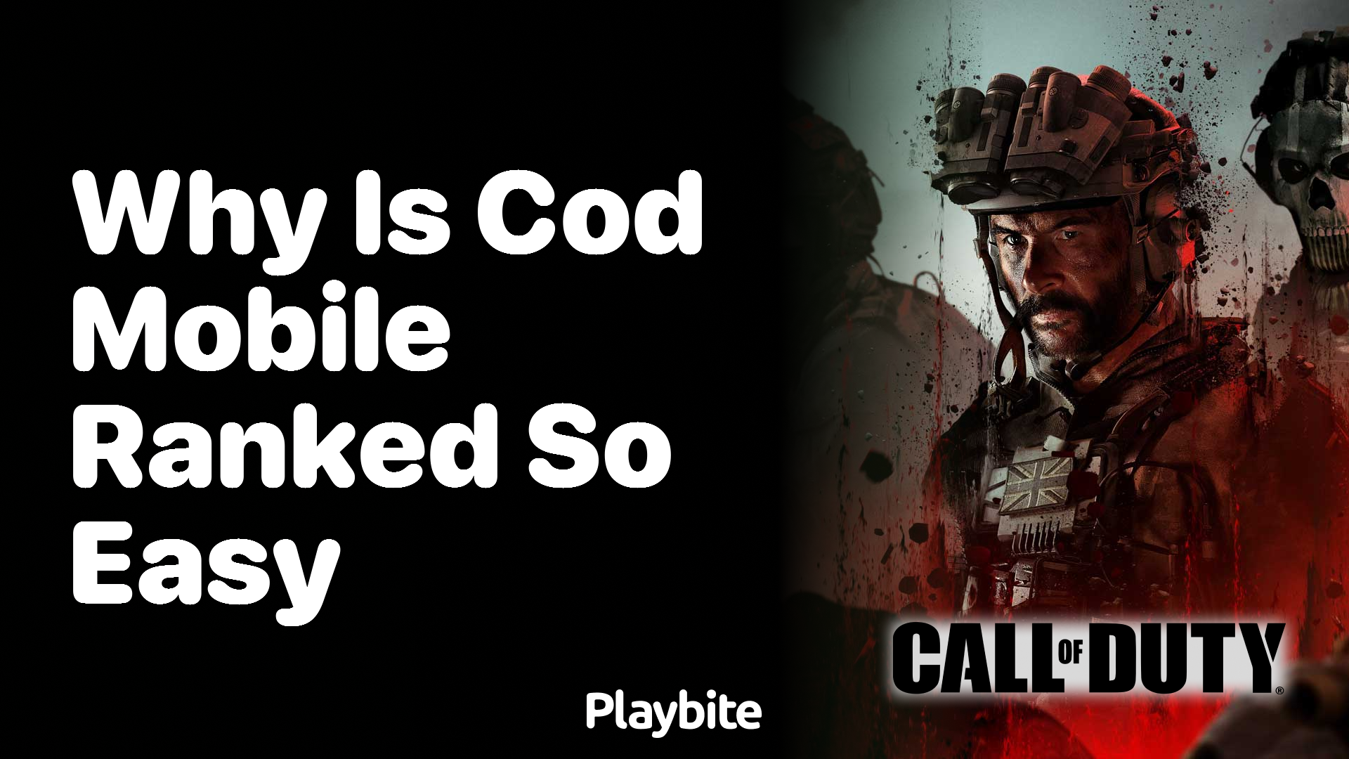 Why Is CoD Mobile Ranked So Easy?