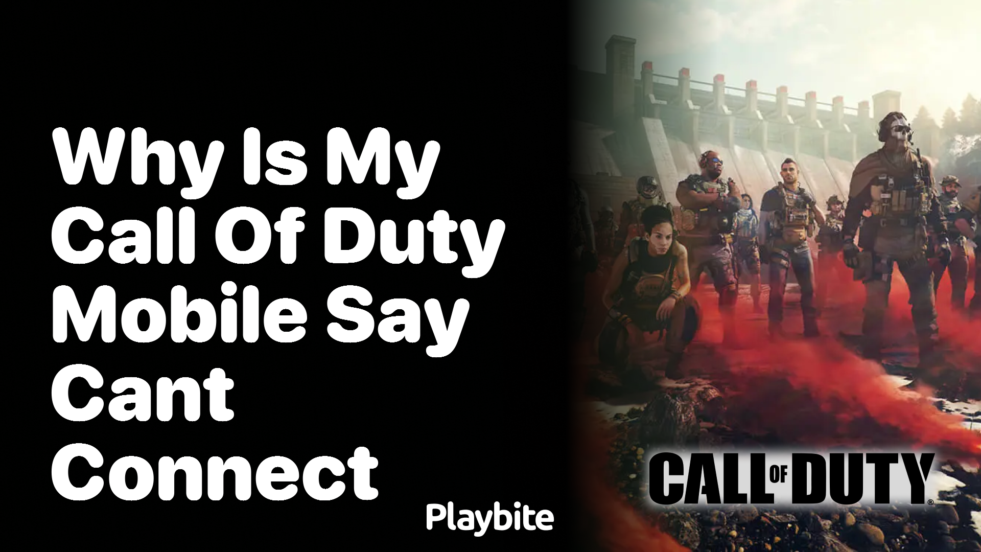 Why Does My Call of Duty Mobile Say It Can&#8217;t Connect?