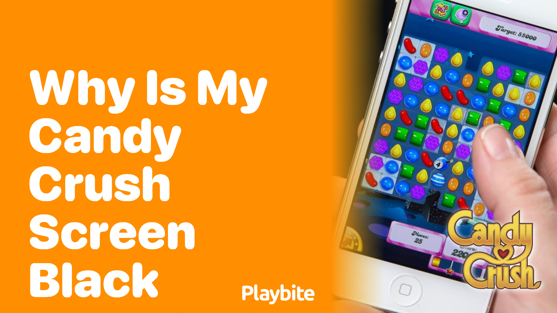 Why is My Candy Crush Screen Black and How to Fix It?