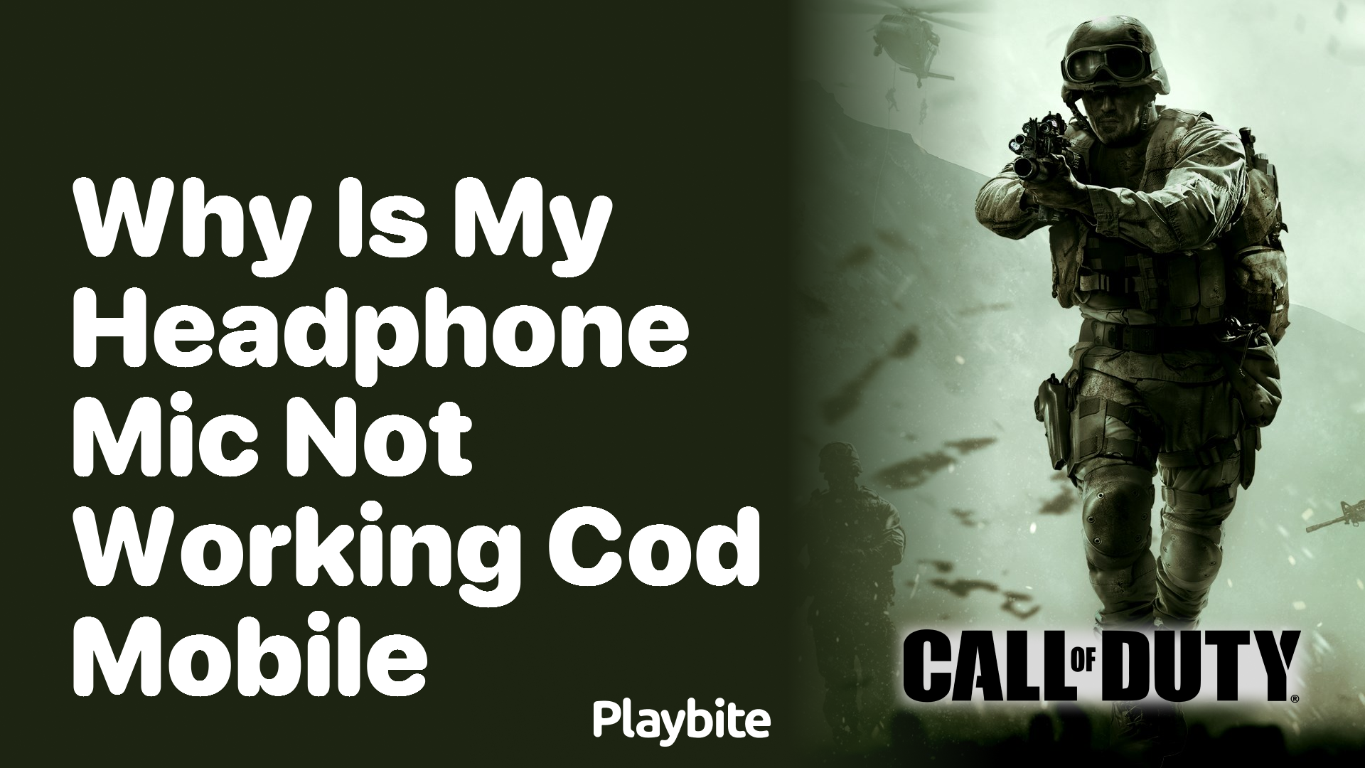 Why Is My Headphone Mic Not Working in CoD Mobile?