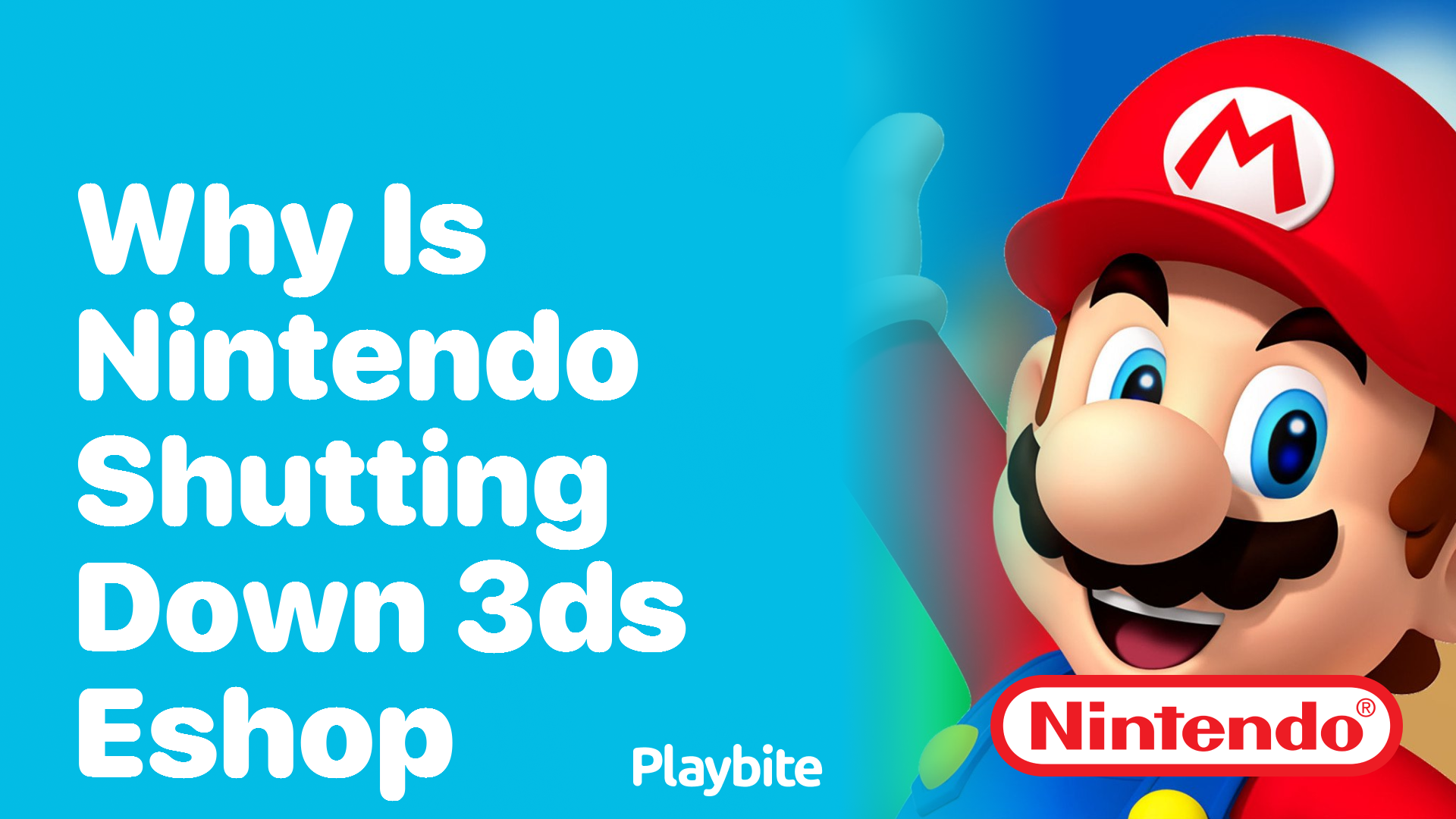 Why Is Nintendo Shutting Down the 3DS eShop?