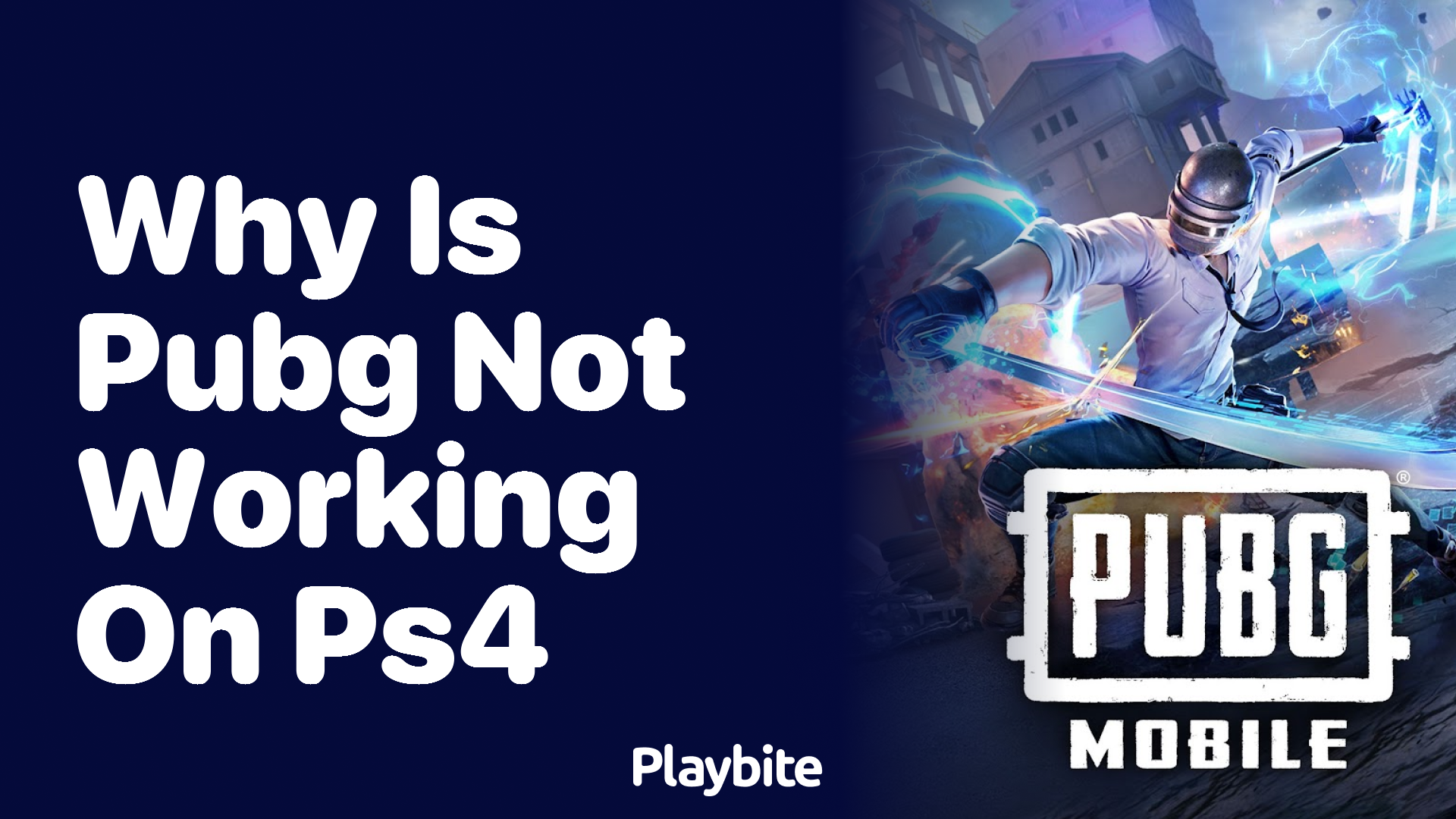 Why Isn&#8217;t PUBG Working on PS4?