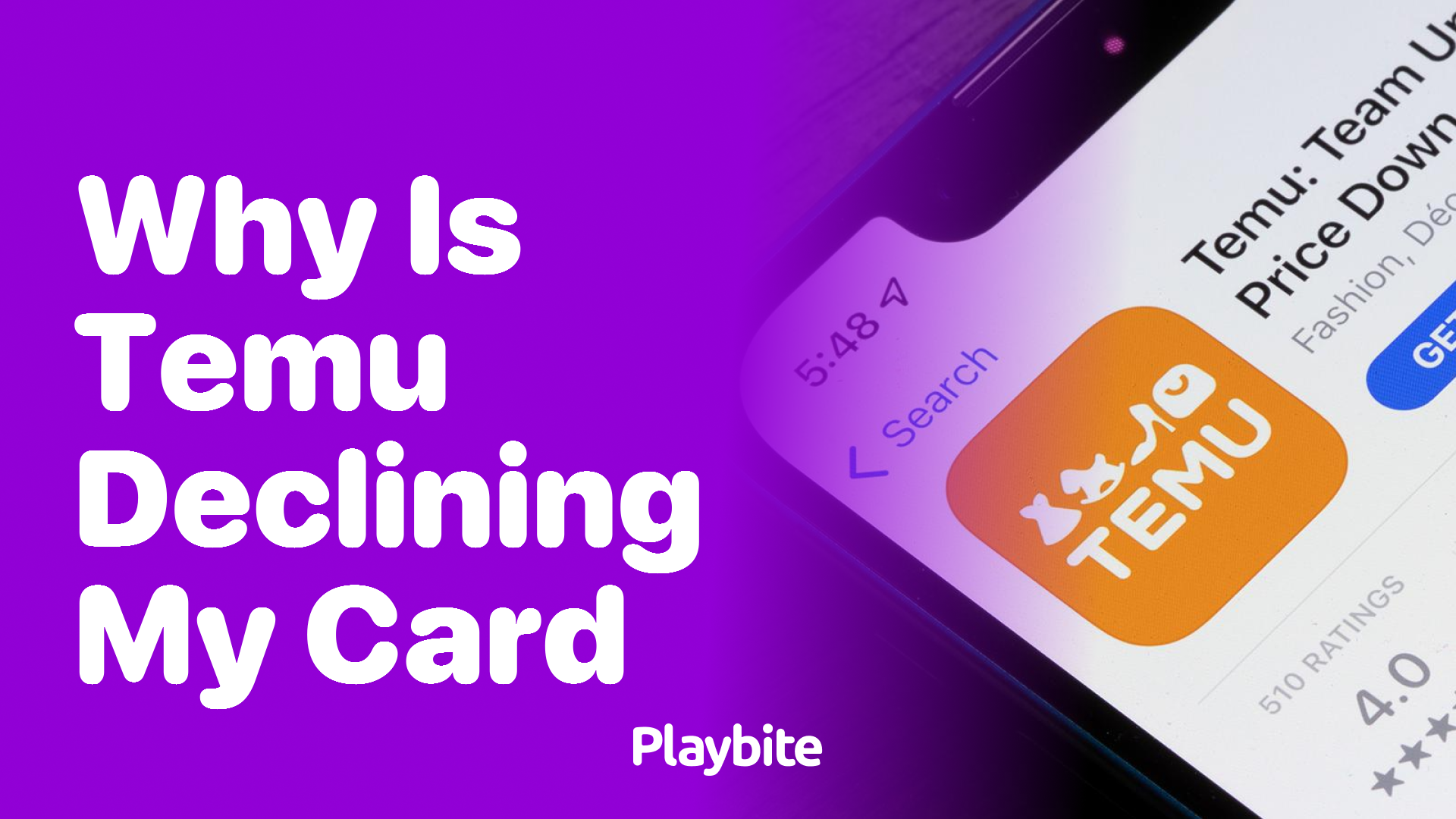 Why Is Temu Declining My Card? Troubleshooting Tips Inside!