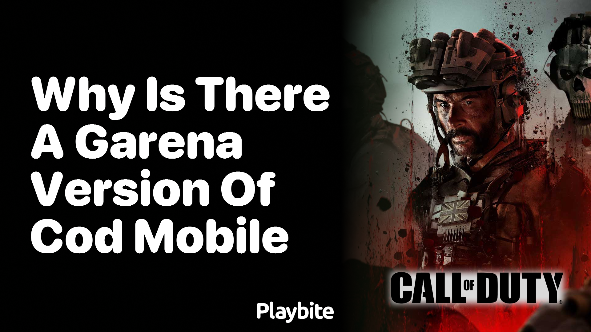 Why Is There a Garena Version of COD Mobile?