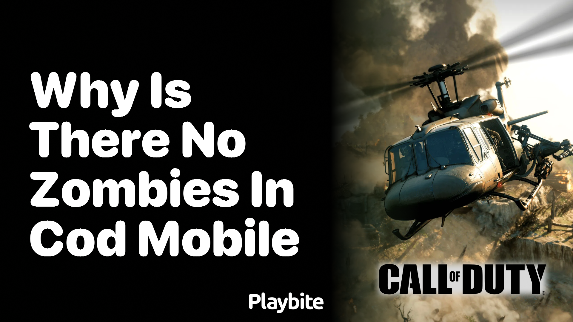 Why Is There No Zombies in COD Mobile?