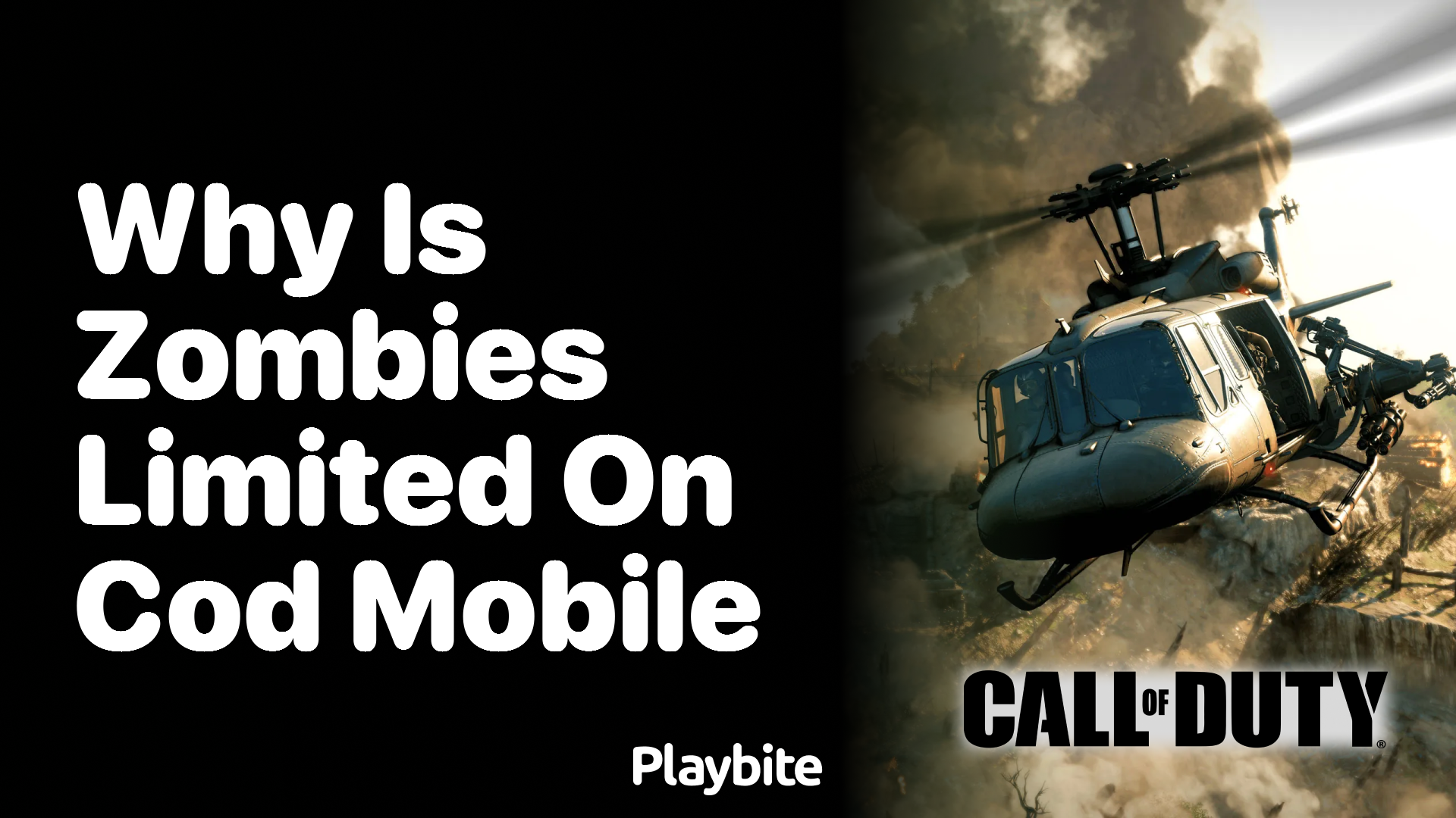 Why Is Zombies Limited on CoD Mobile?