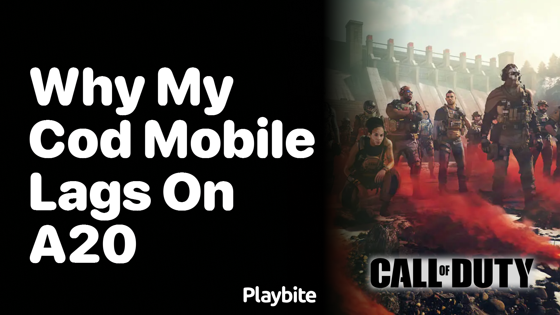 Why Does My COD Mobile Lag on A20?