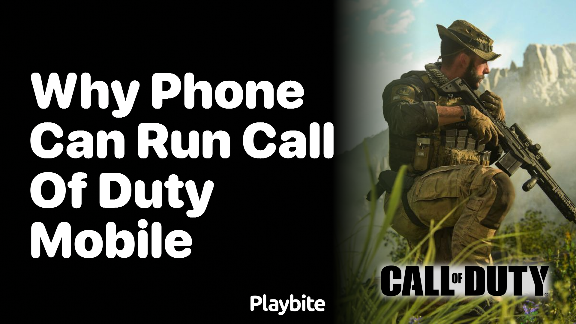 Why Can Your Phone Run Call of Duty Mobile?