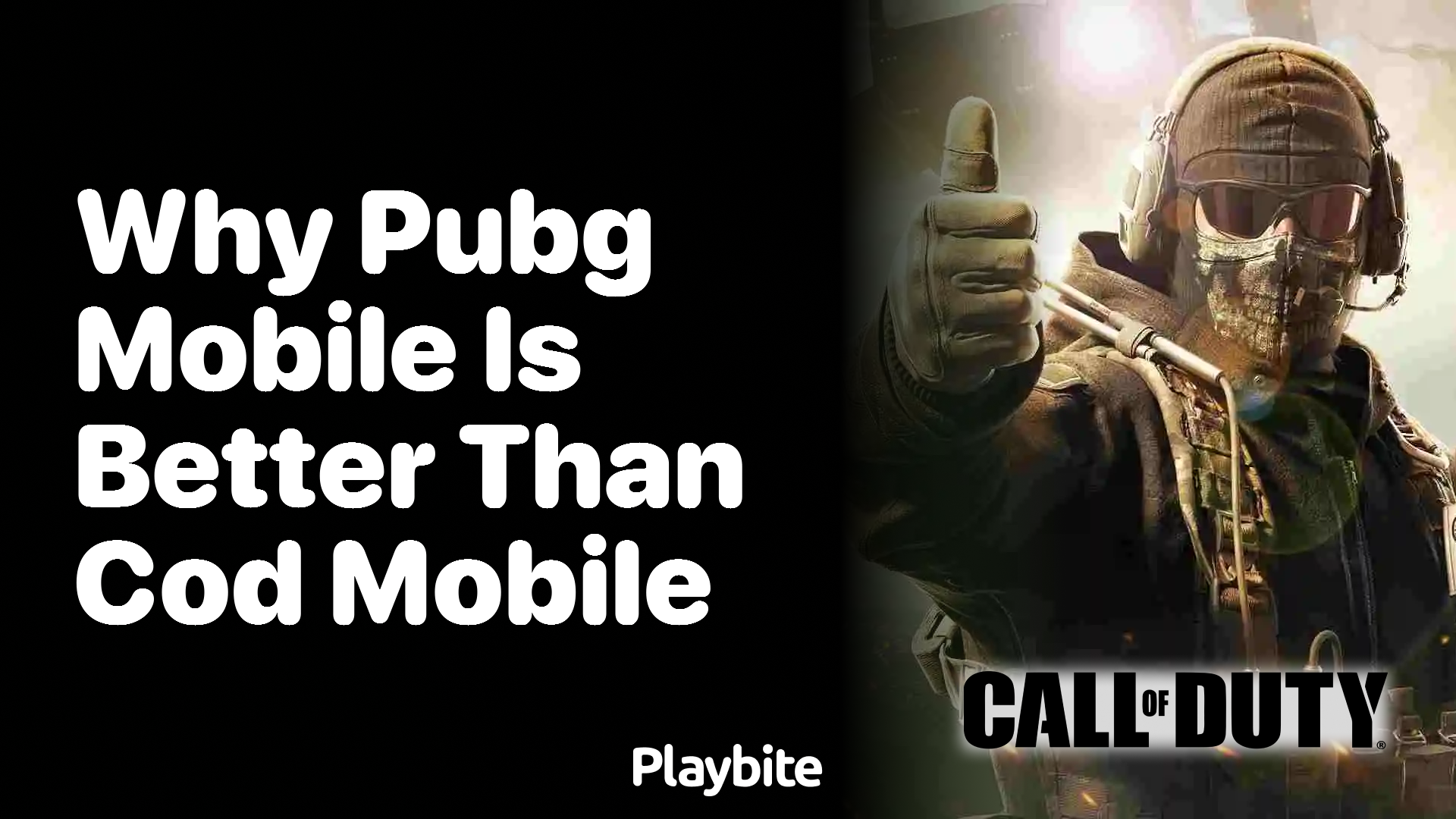 Why Might PUBG Mobile Be Considered Better Than COD Mobile?