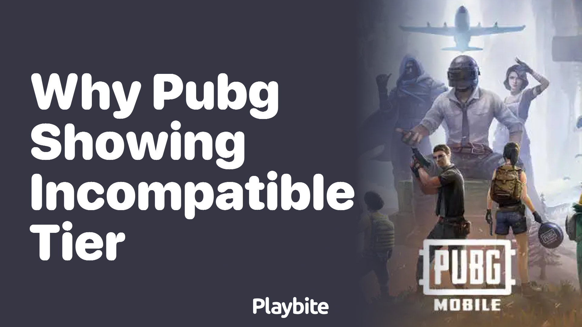 Why is PUBG Showing an Incompatible Tier?