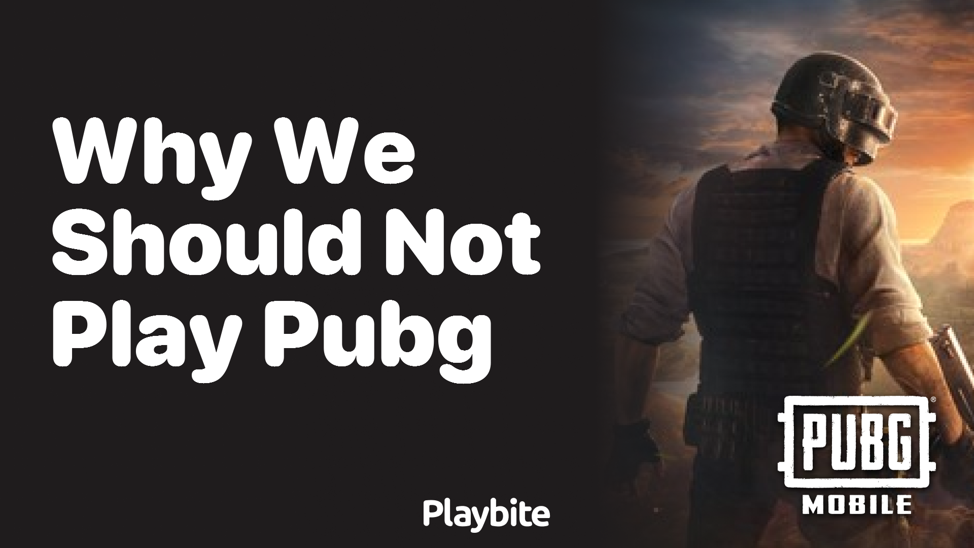 Why We Should Not Play PUBG? Unpacking the Misconceptions