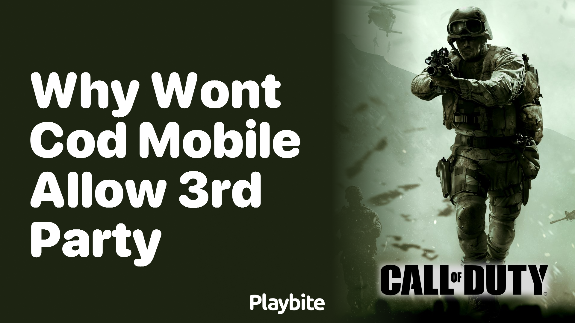 Why Won&#8217;t COD Mobile Allow 3rd Party Accessories or Software?