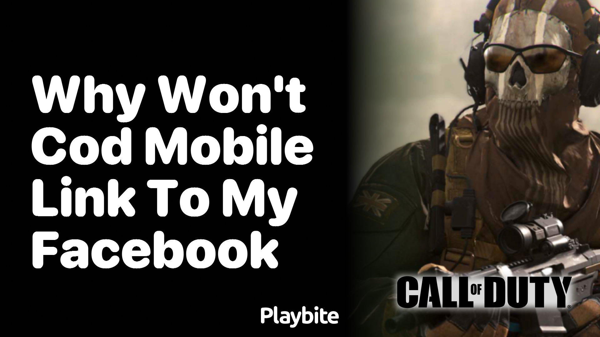 Why Won&#8217;t COD Mobile Link to My Facebook?