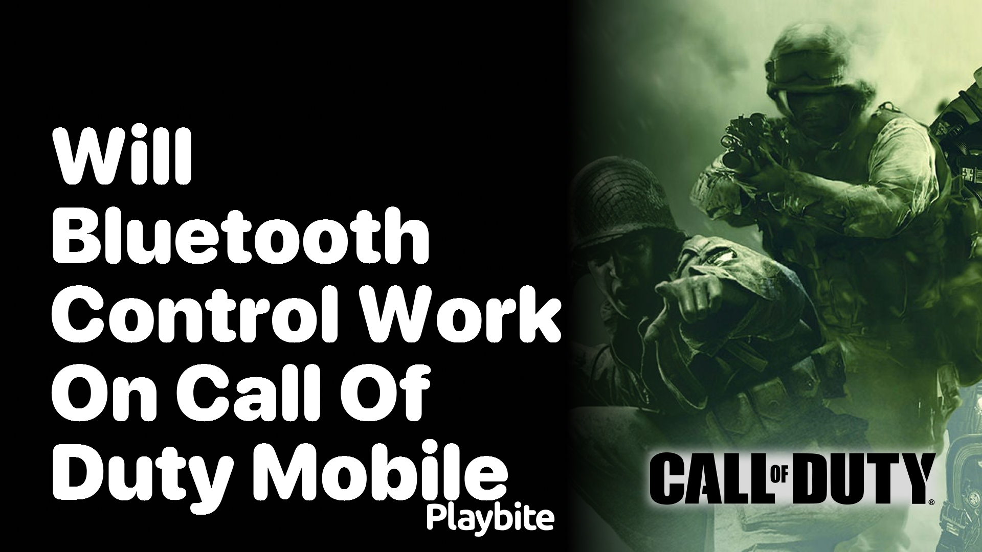 Will Bluetooth Control Work on Call of Duty Mobile?