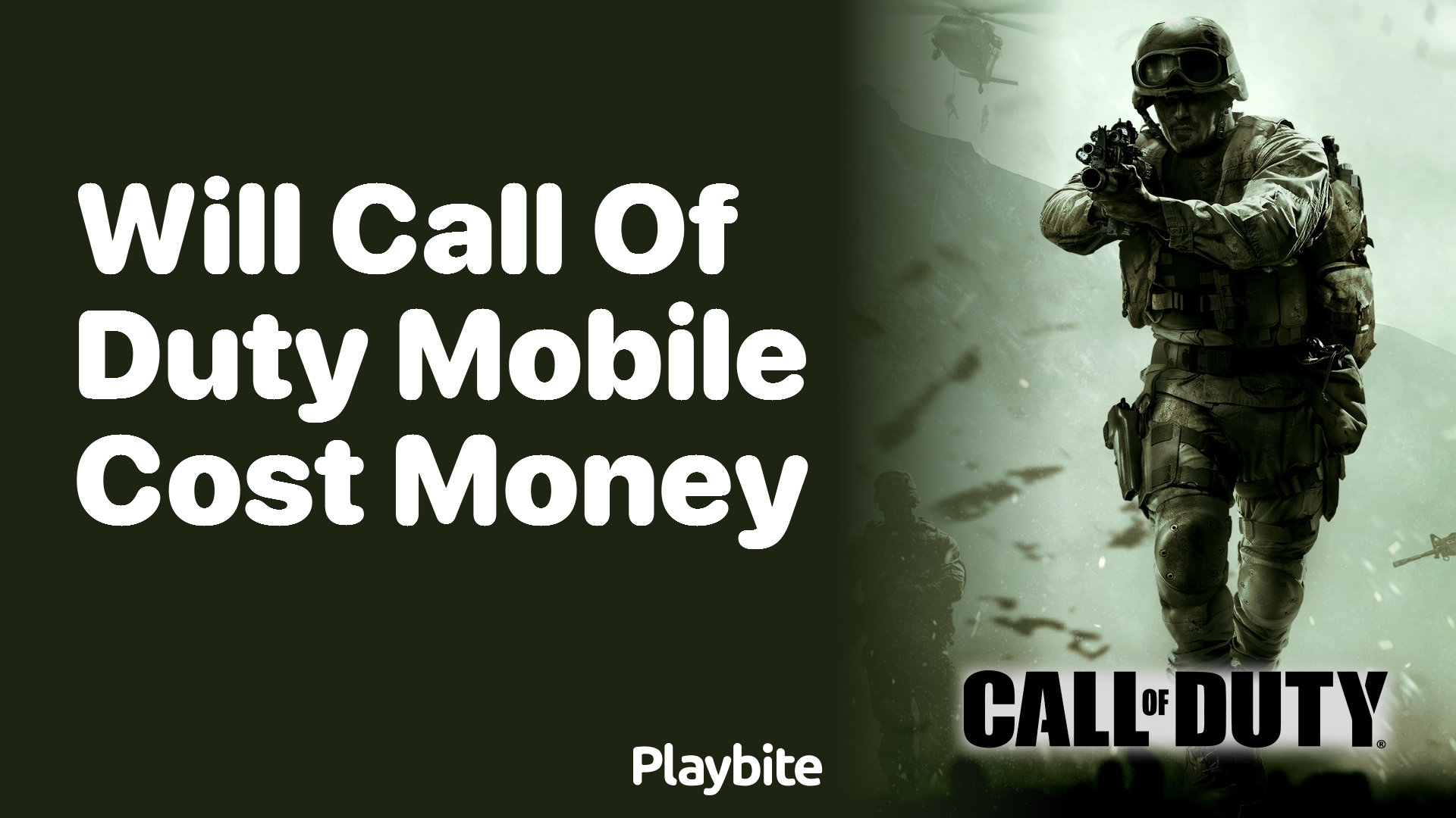 Will Call of Duty Mobile Cost Money? Find Out Here!