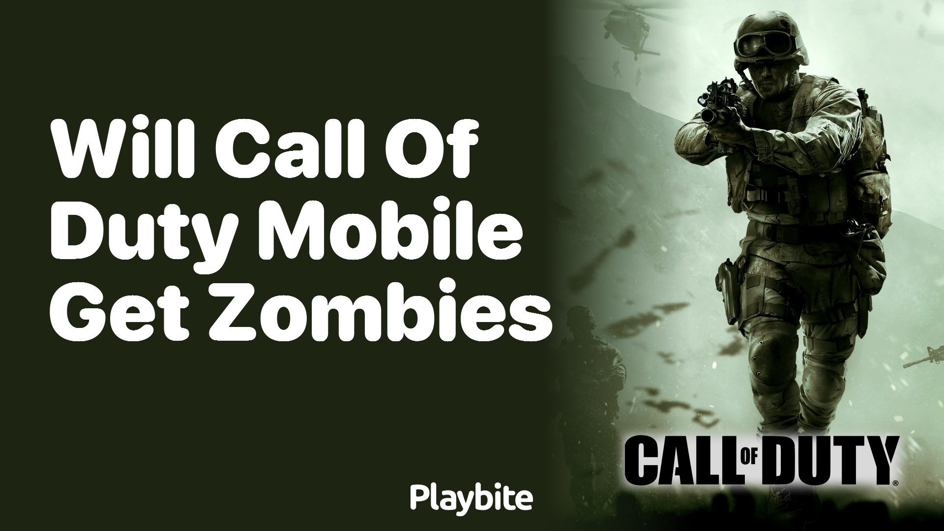 Will Call of Duty Mobile Get Zombies?