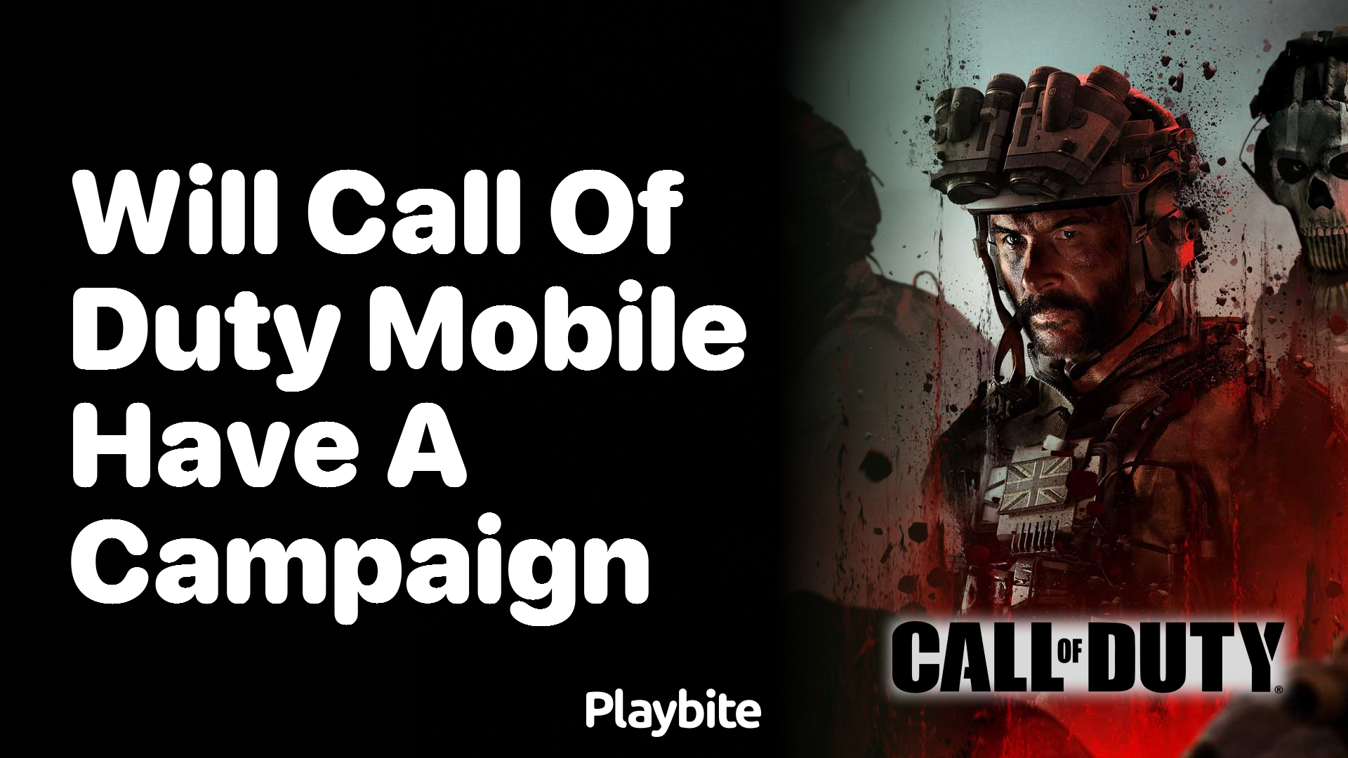 Will Call of Duty Mobile Have a Campaign Mode?