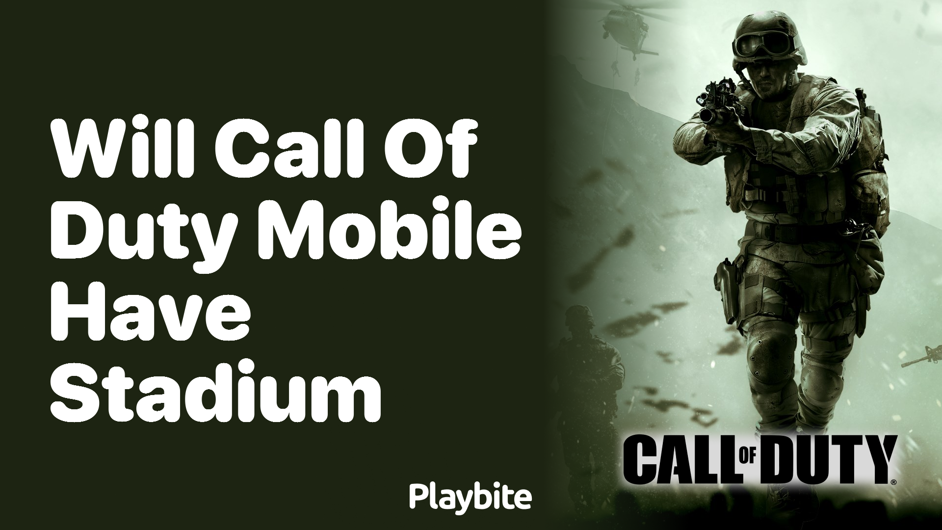 Will Call of Duty Mobile Have a Stadium Map?