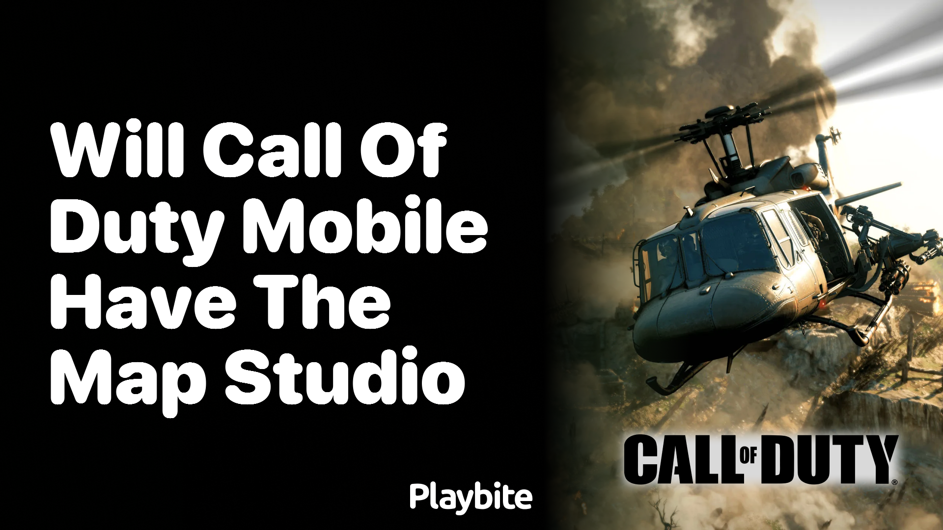 Will Call of Duty Mobile Feature the Map Studio?