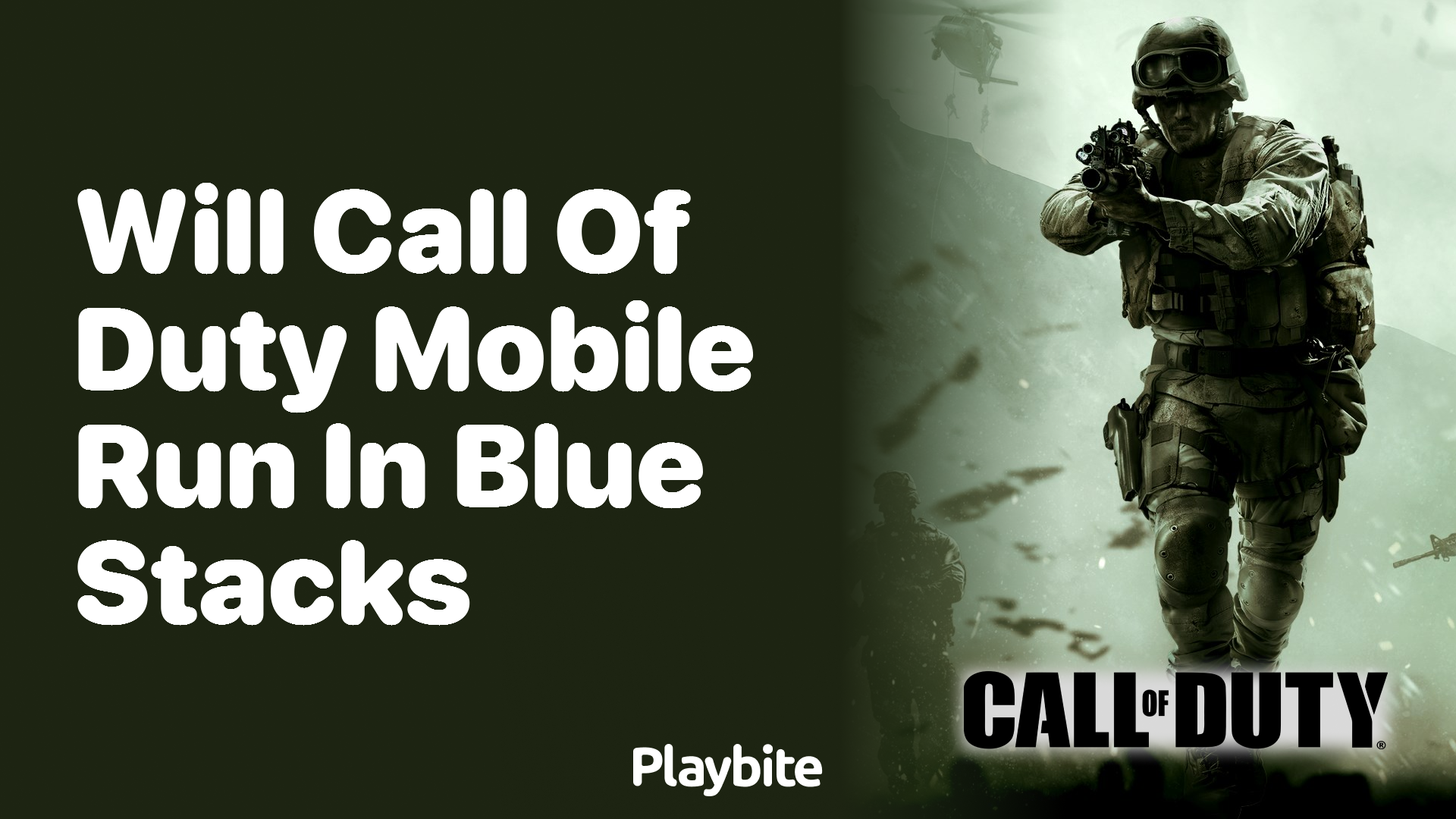 Will Call of Duty Mobile Run in BlueStacks?