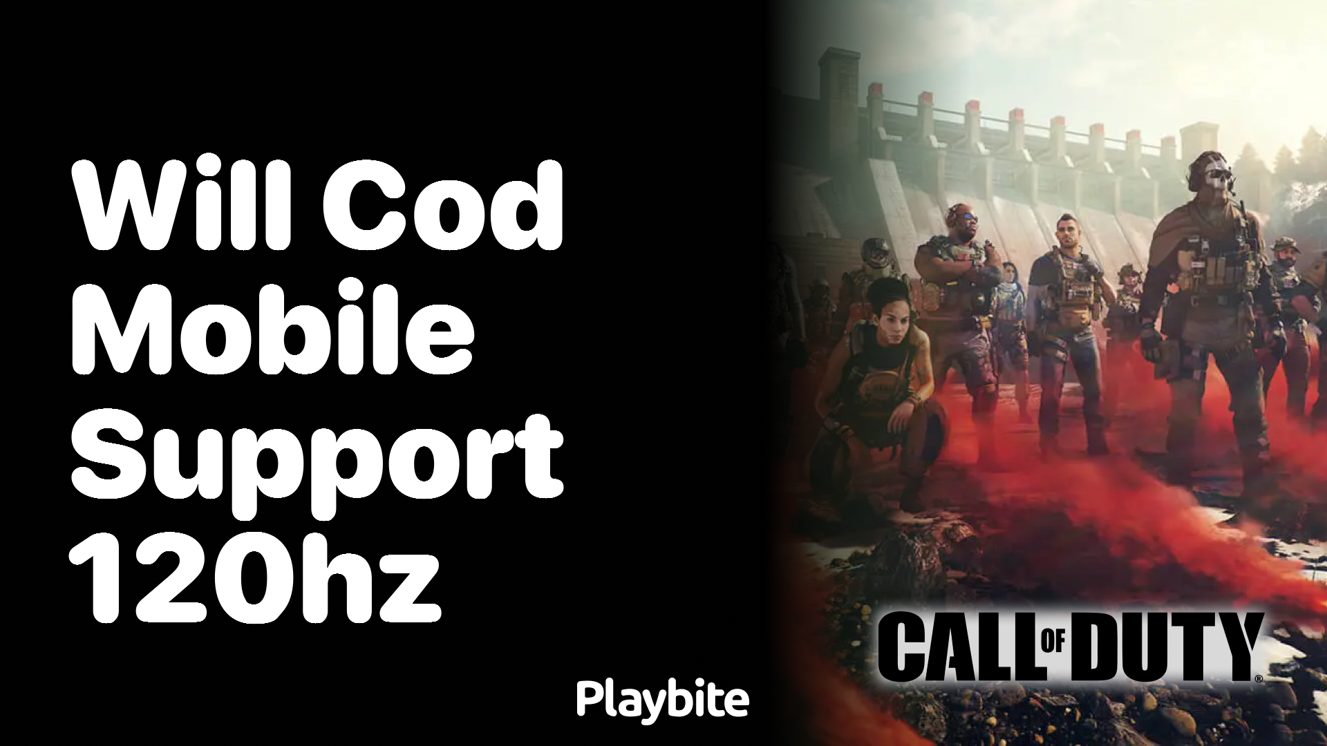 Will COD Mobile Support 120Hz?