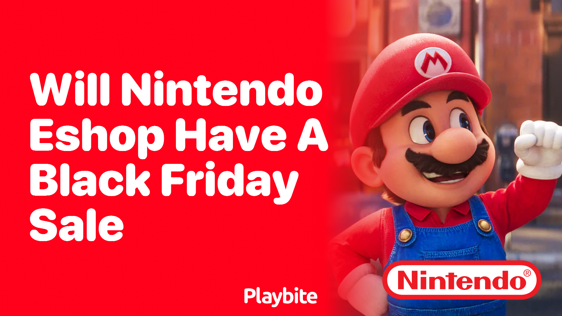 Will nintendo have a black store friday sale