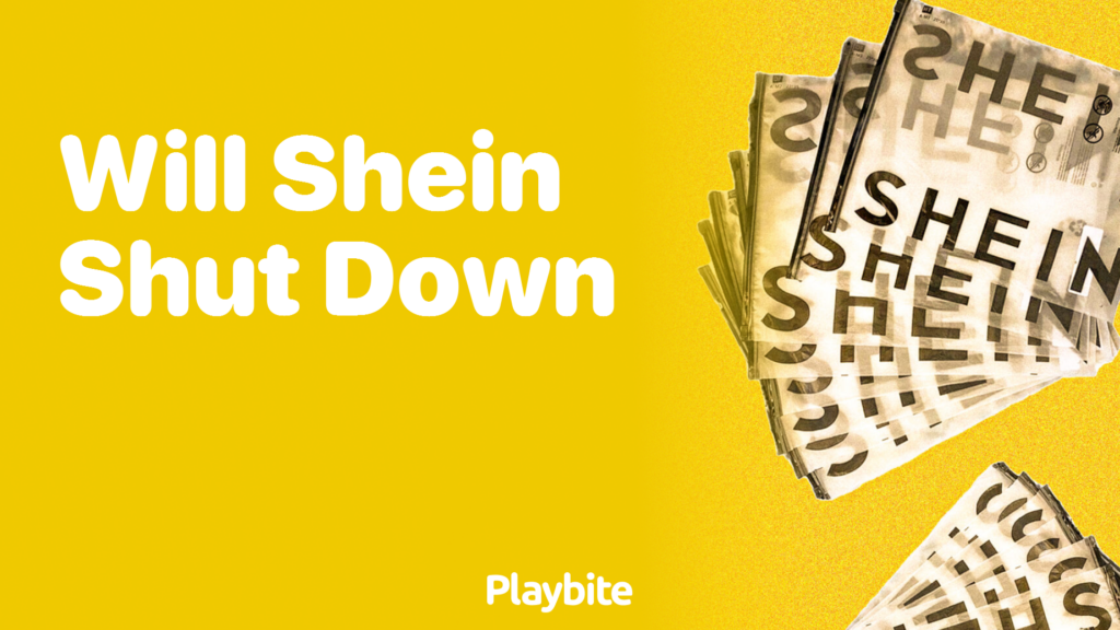 Will SHEIN Shut Down Unraveling the Truth Playbite