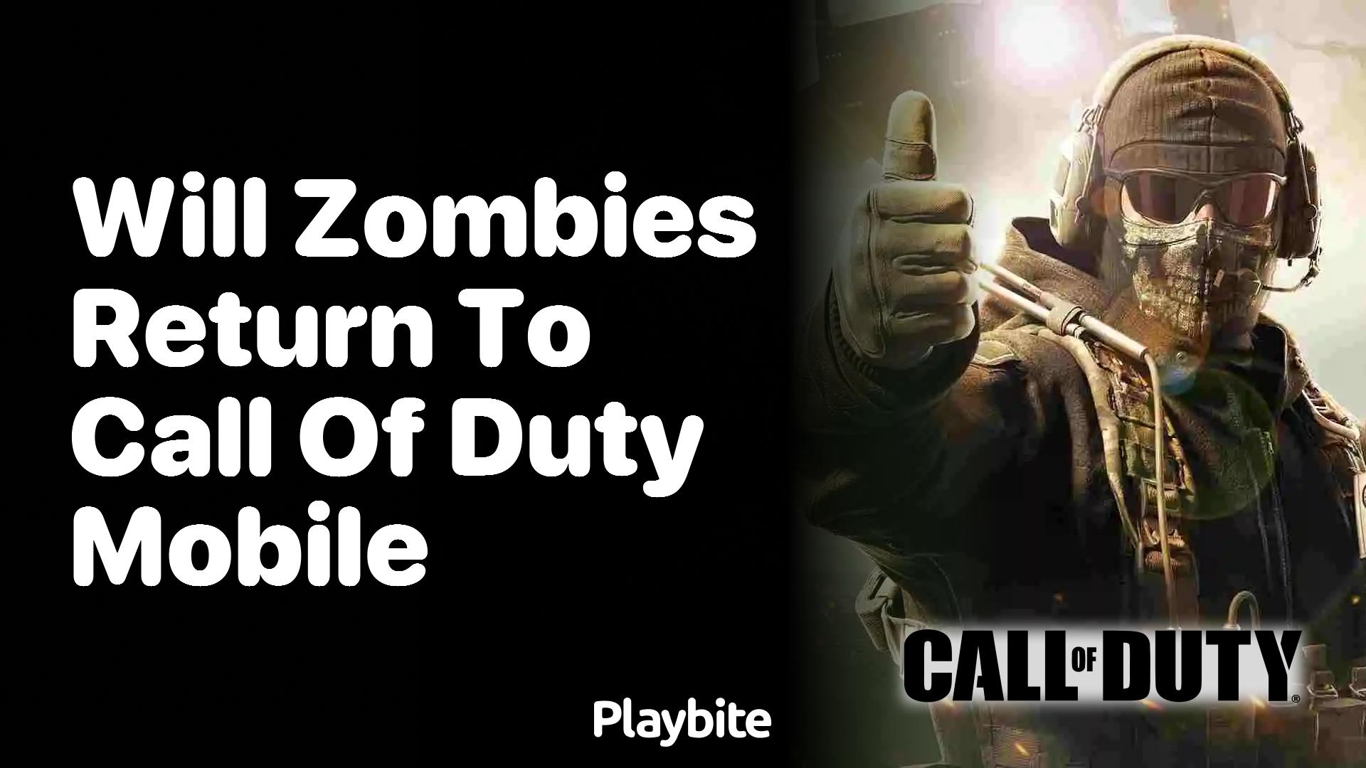 Will Zombies Return to Call of Duty Mobile?