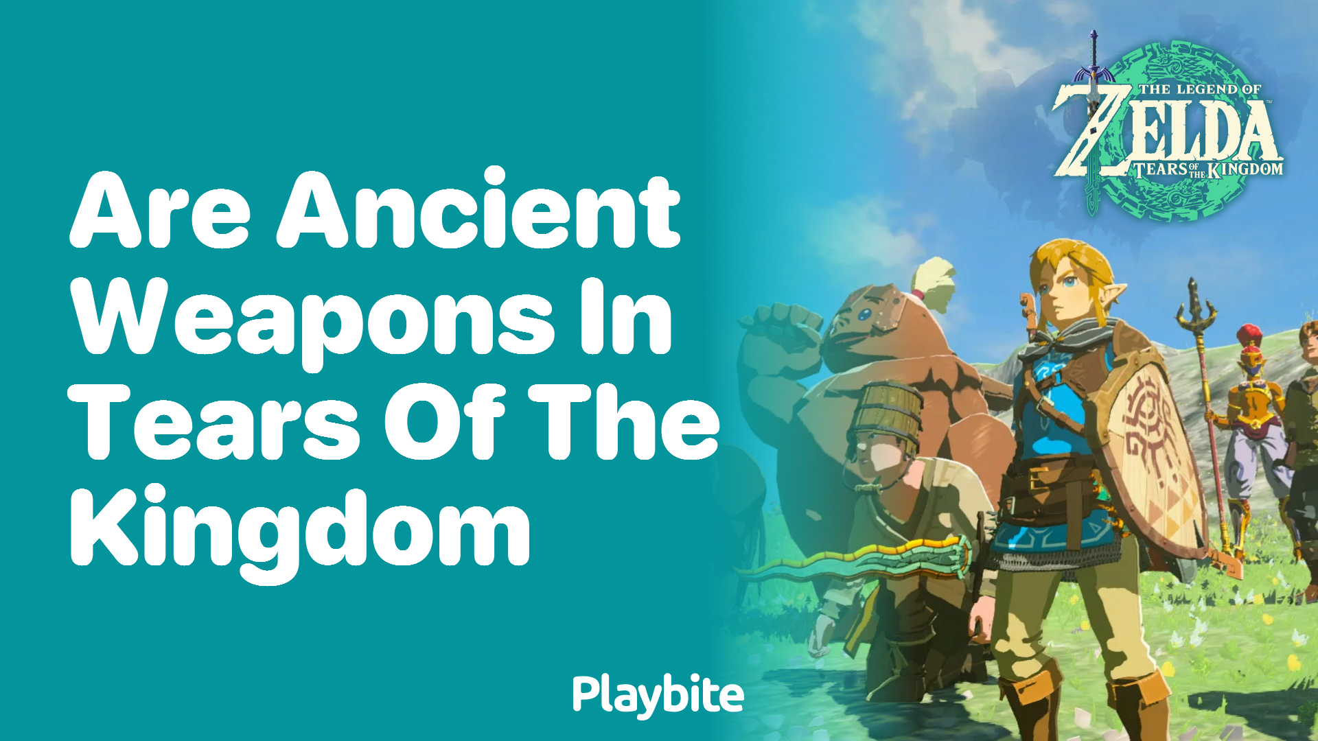 Are Ancient Weapons in Tears of the Kingdom?