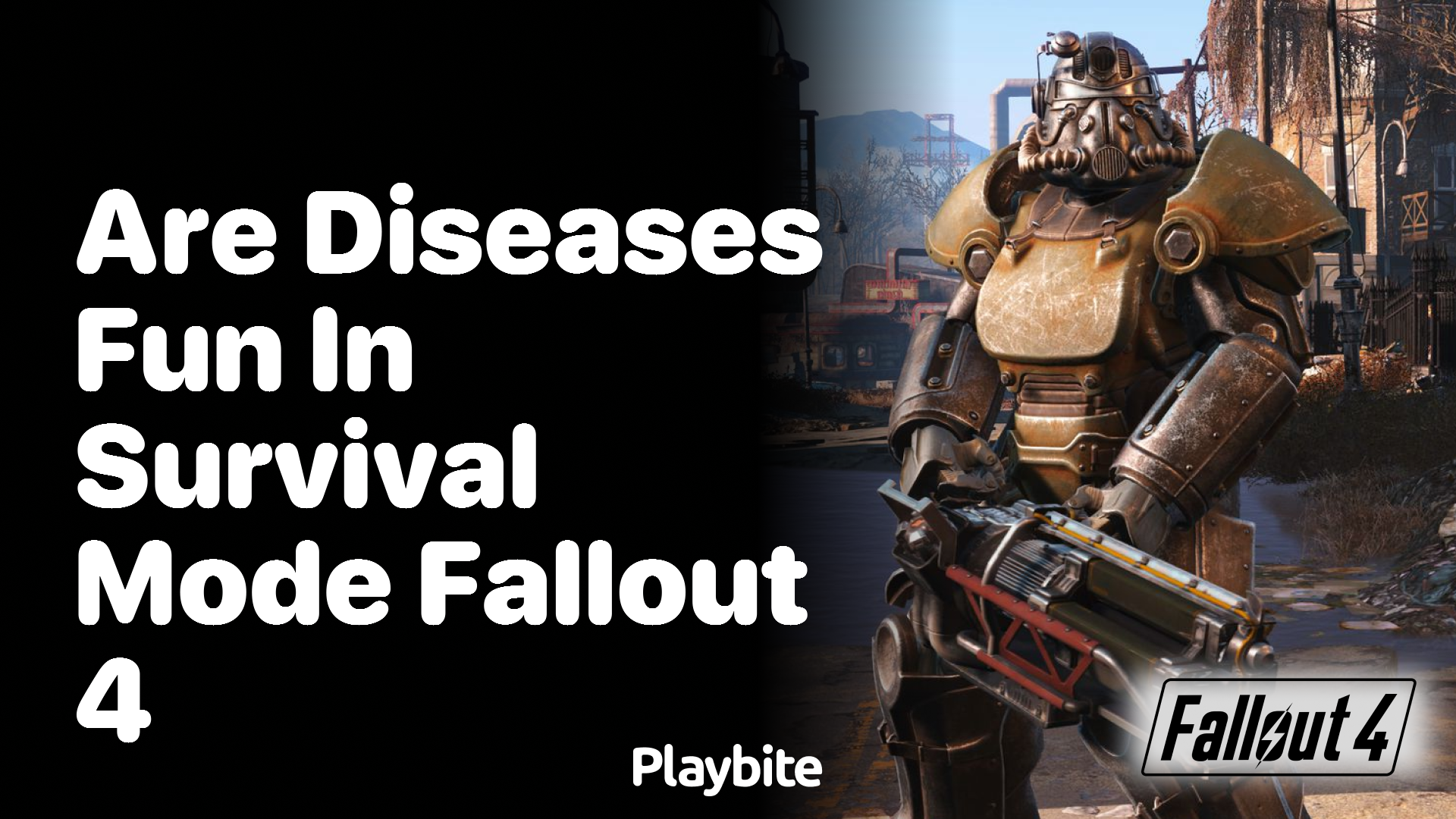 Are Diseases Fun in Survival Mode for Fallout 4?