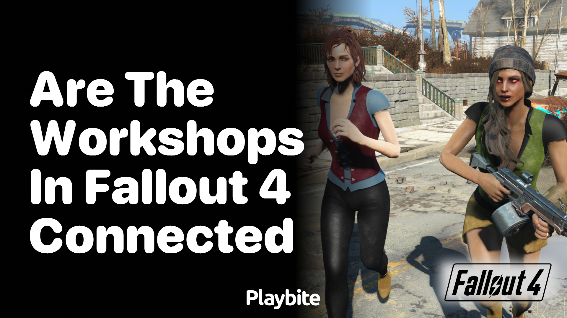 Are the Workshops in Fallout 4 Connected?