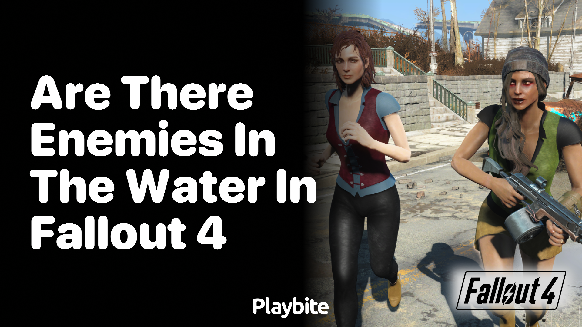 Are There Enemies in the Water in Fallout 4?