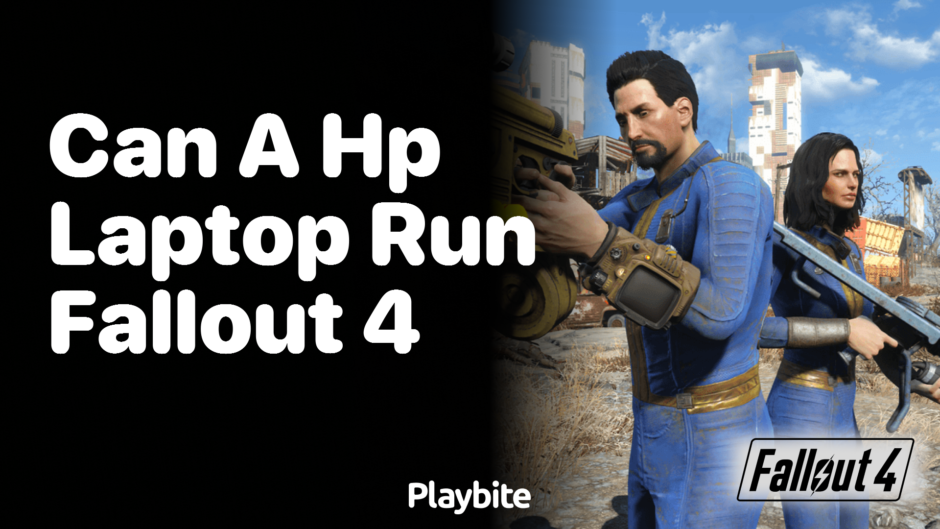 Can a HP Laptop Run Fallout 4?