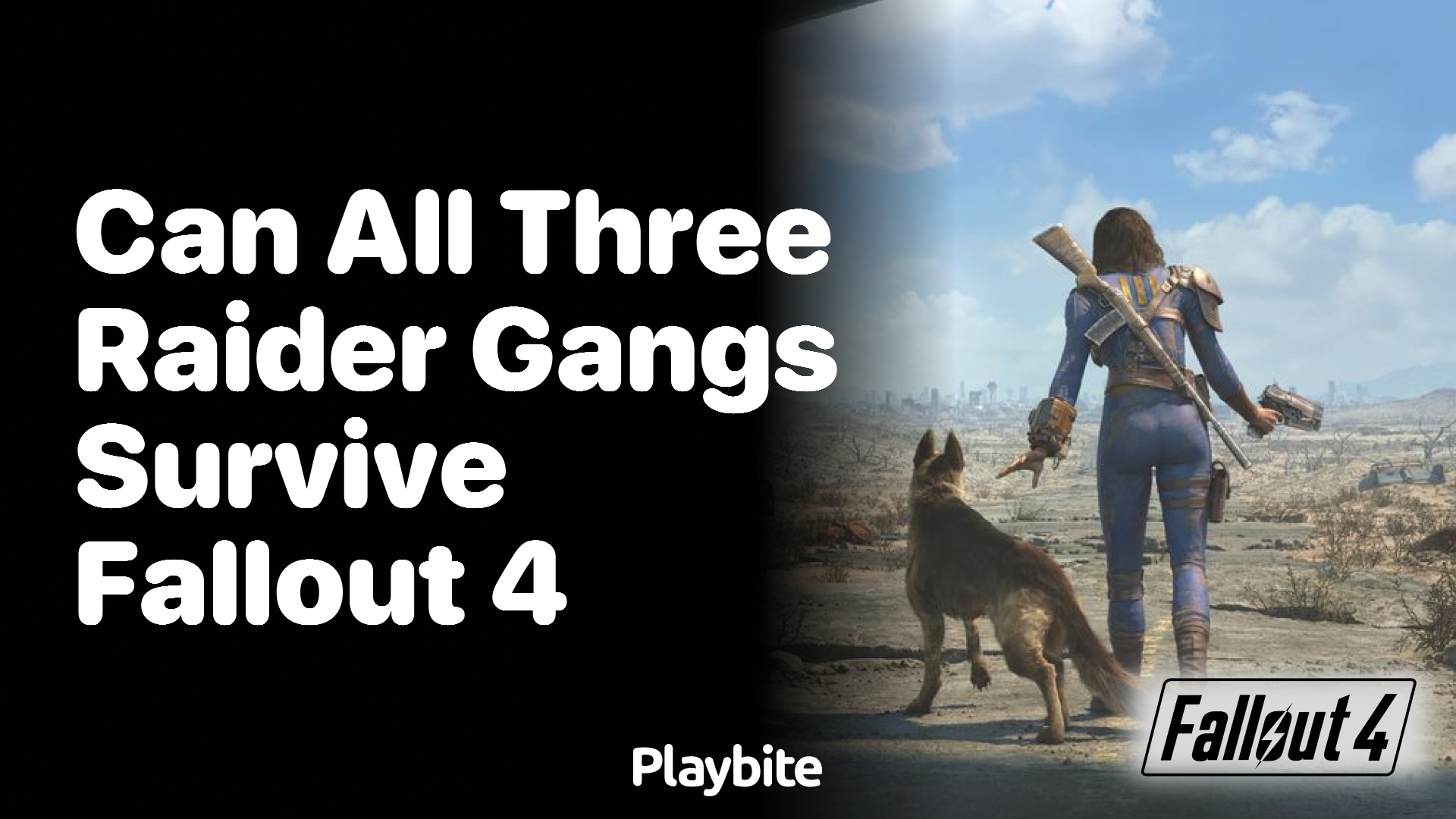 Can All Three Raider Gangs Survive in Fallout 4?