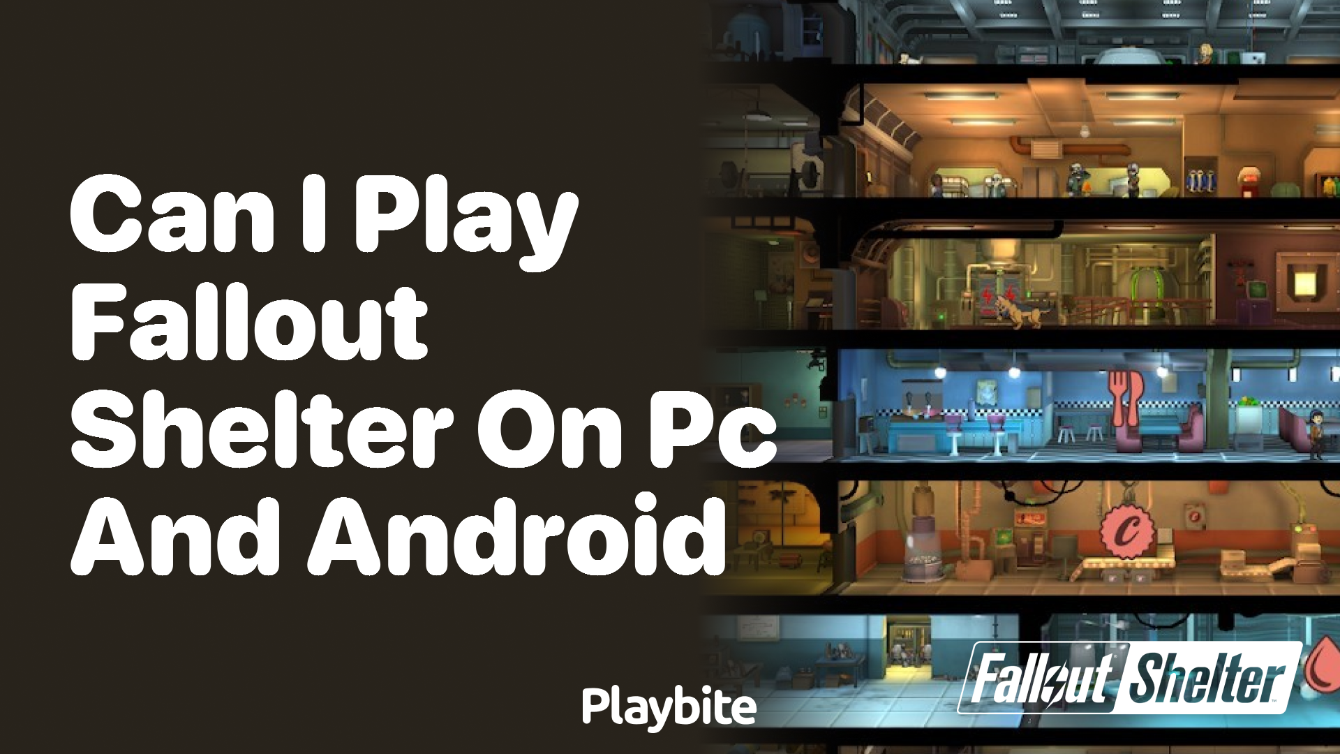 Can I play Fallout Shelter on PC and Android? - Playbite