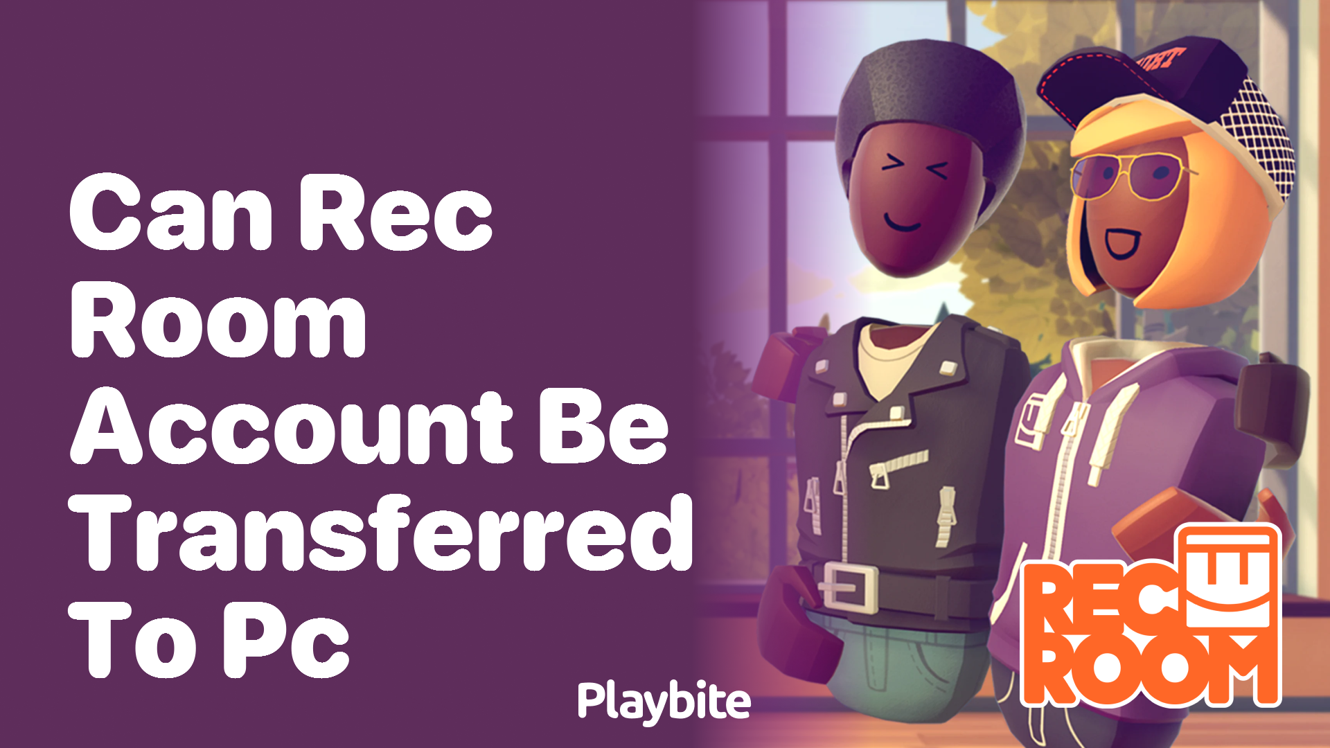 Can a Rec Room account be transferred to PC?