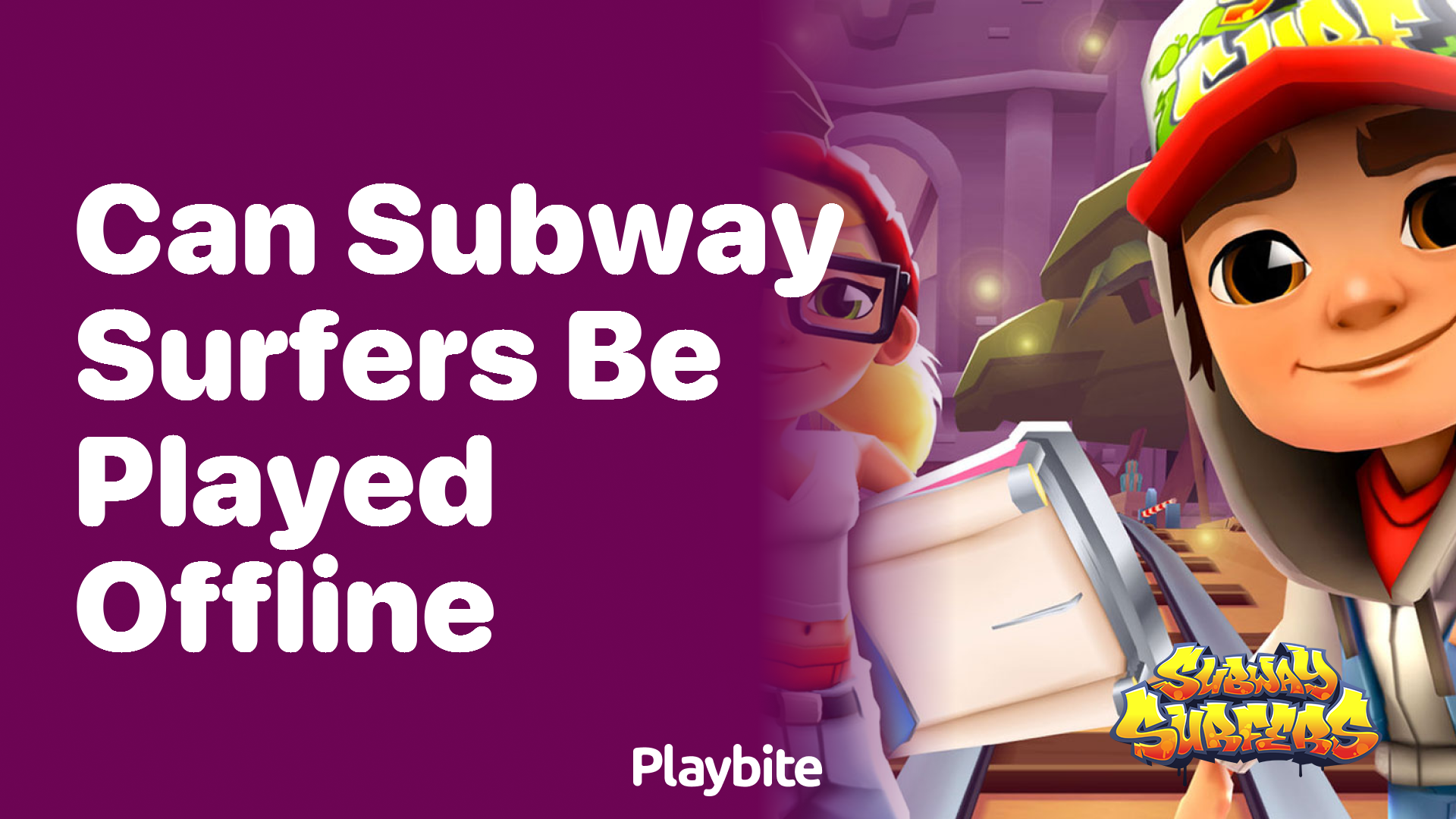 Can Subway Surfers be played offline?