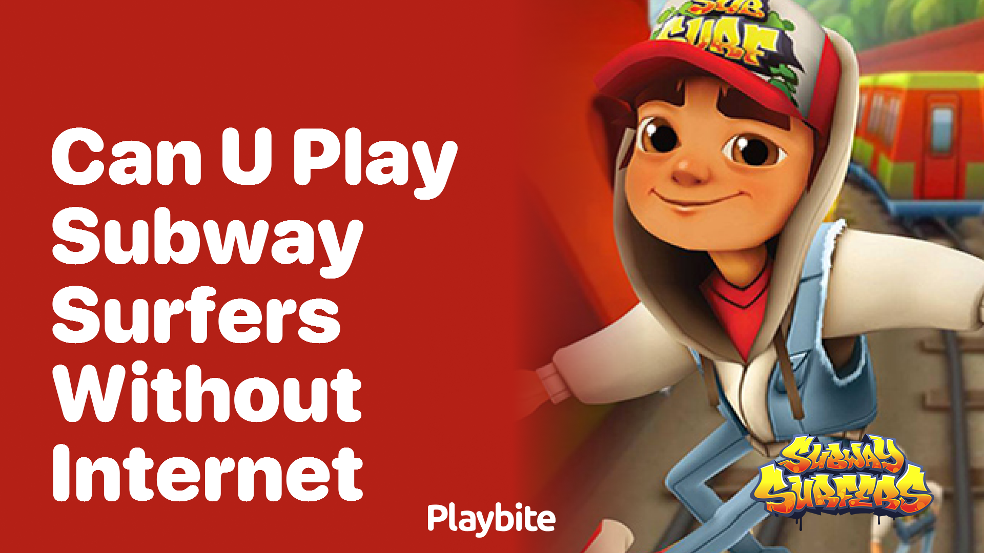 Can you play Subway Surfers without the internet?