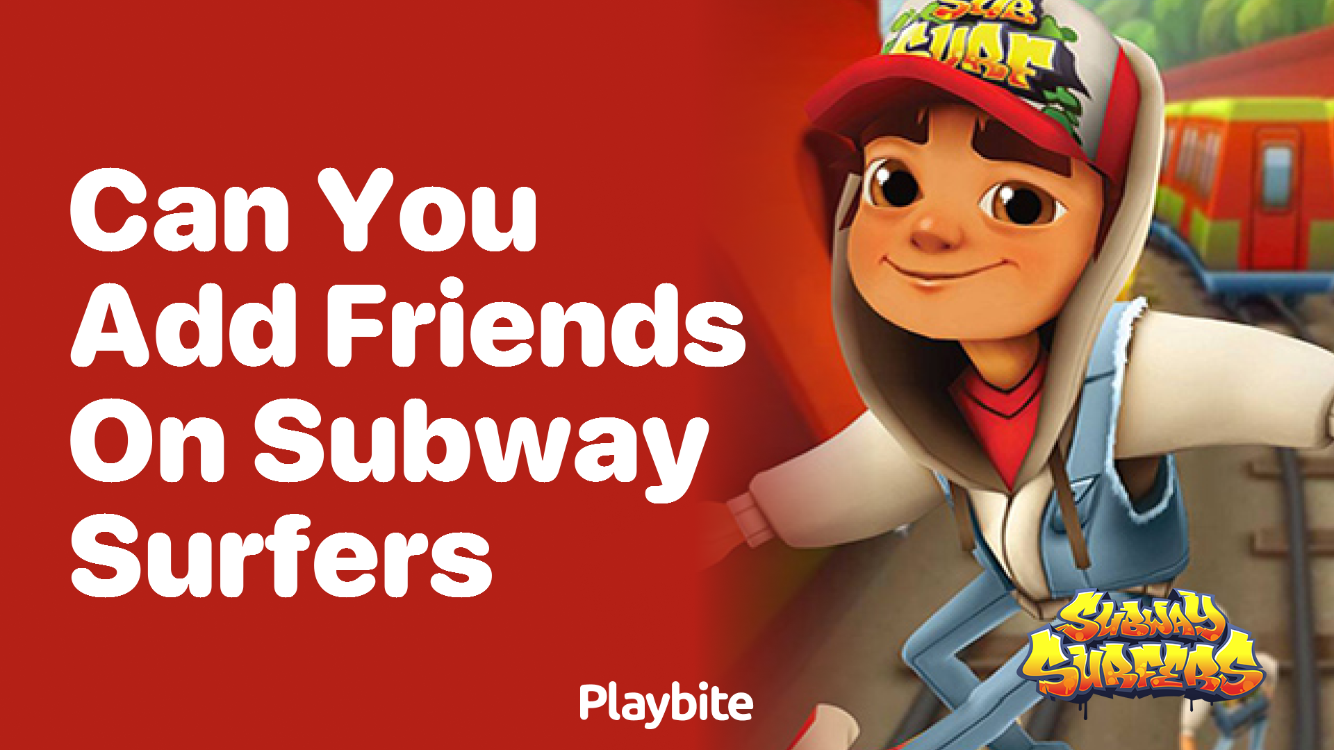 Can you add friends on Subway Surfers?