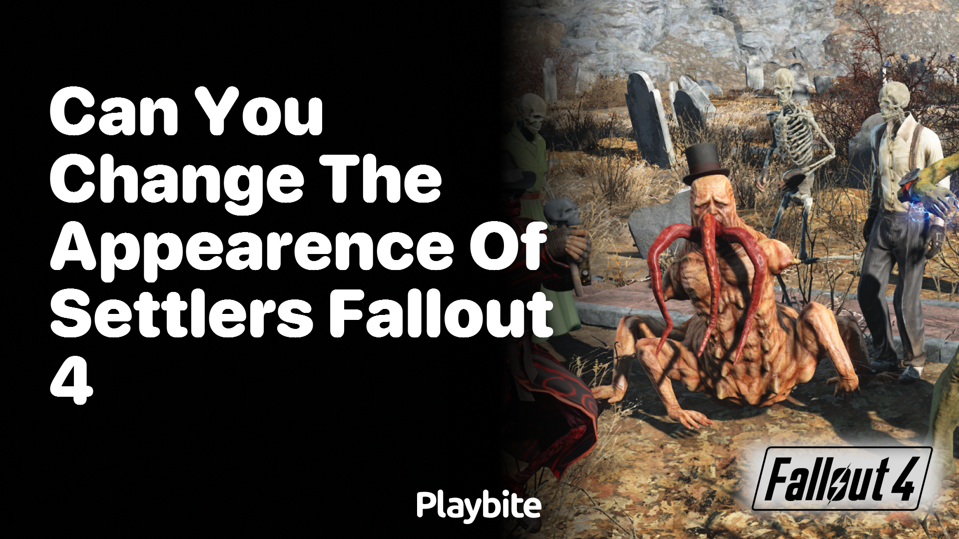 Can You Change the Appearance of Settlers in Fallout 4?