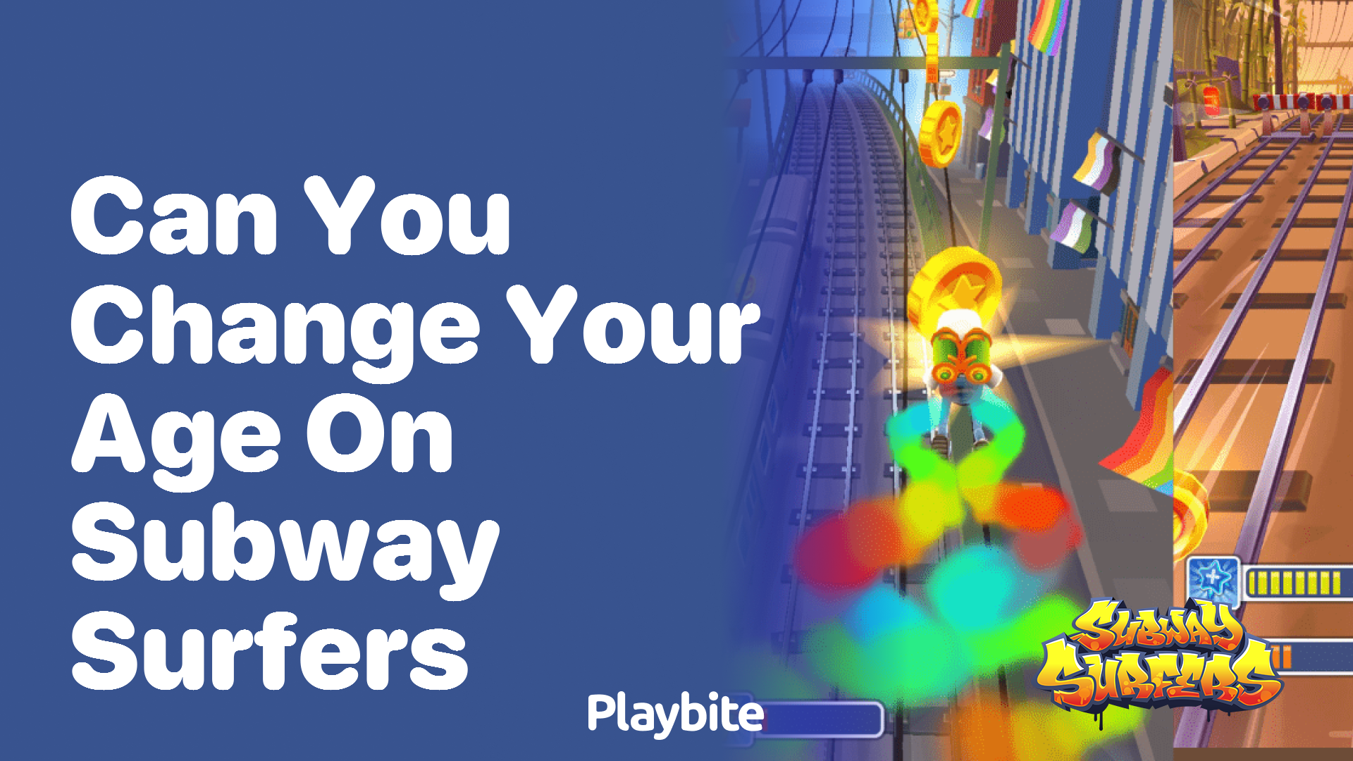 Can You Change Your Age on Subway Surfers?