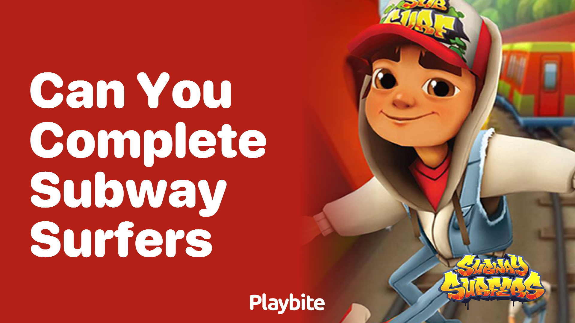 Can you complete Subway Surfers?