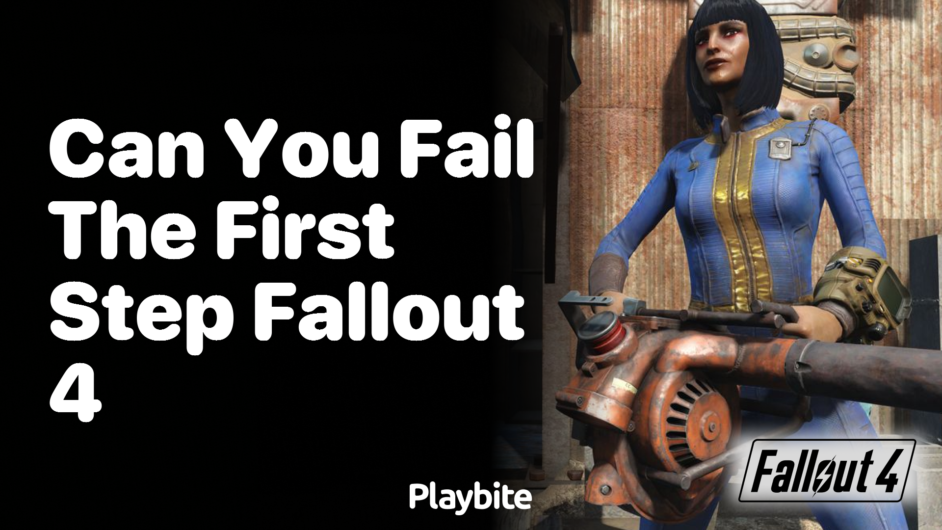 Can you fail The First Step quest in Fallout 4?