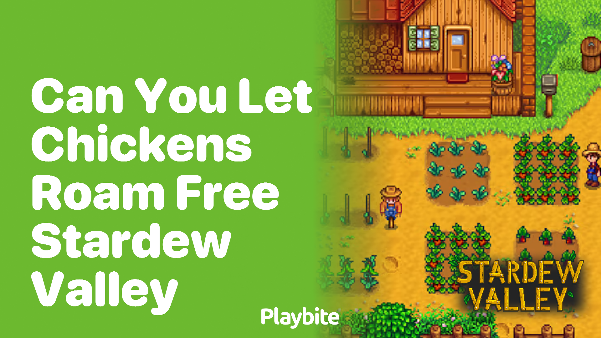 Can you let chickens roam free in Stardew Valley? - Playbite