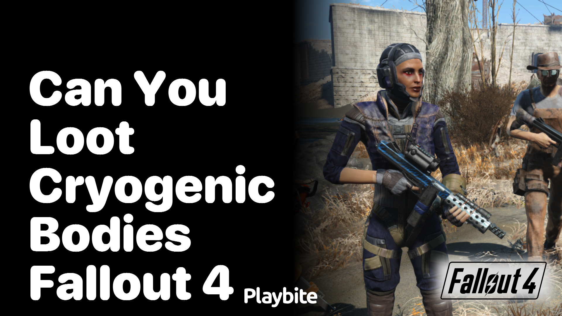 Can you loot cryogenic bodies in Fallout 4?