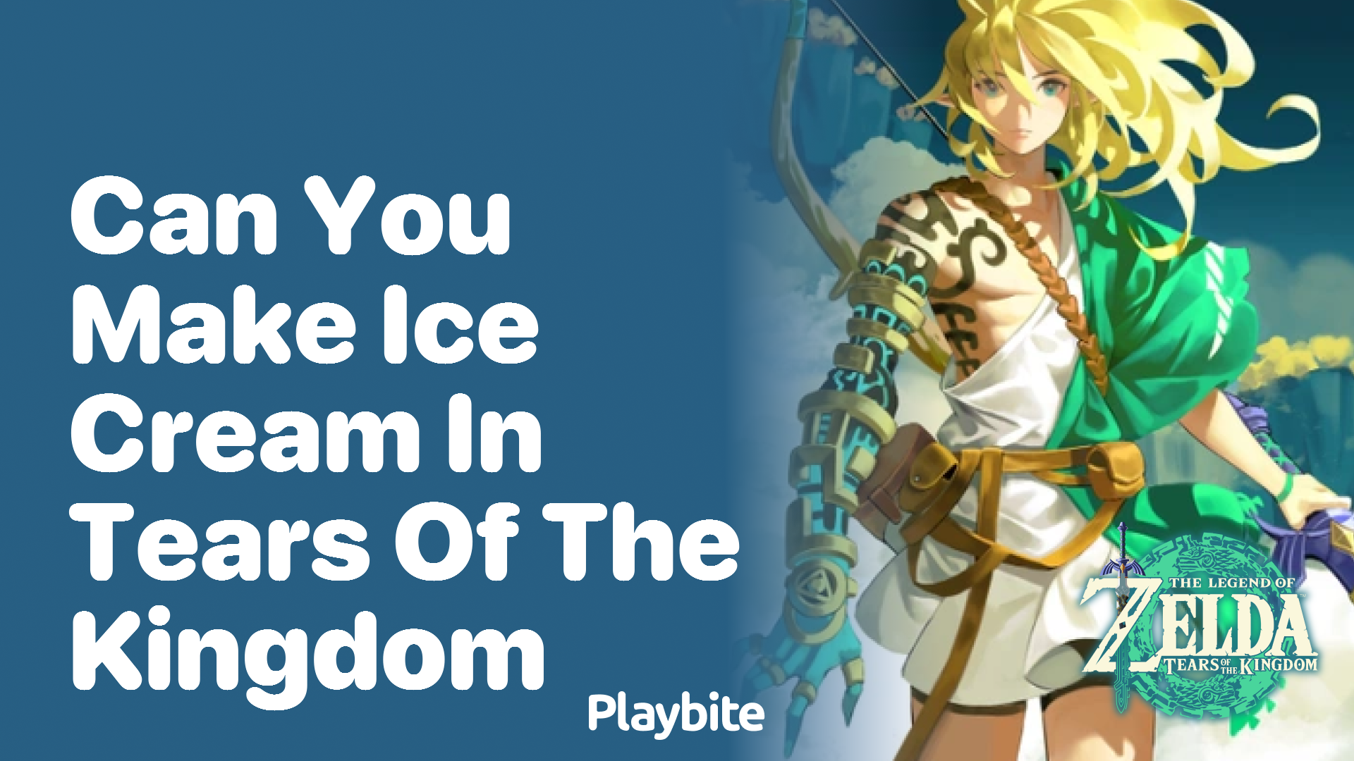 Can You Make Ice Cream in Tears of the Kingdom?