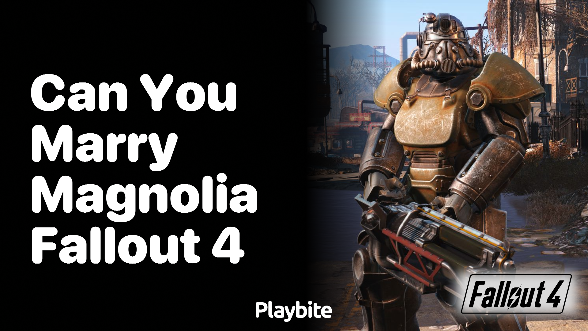 Can You Marry Magnolia in Fallout 4?