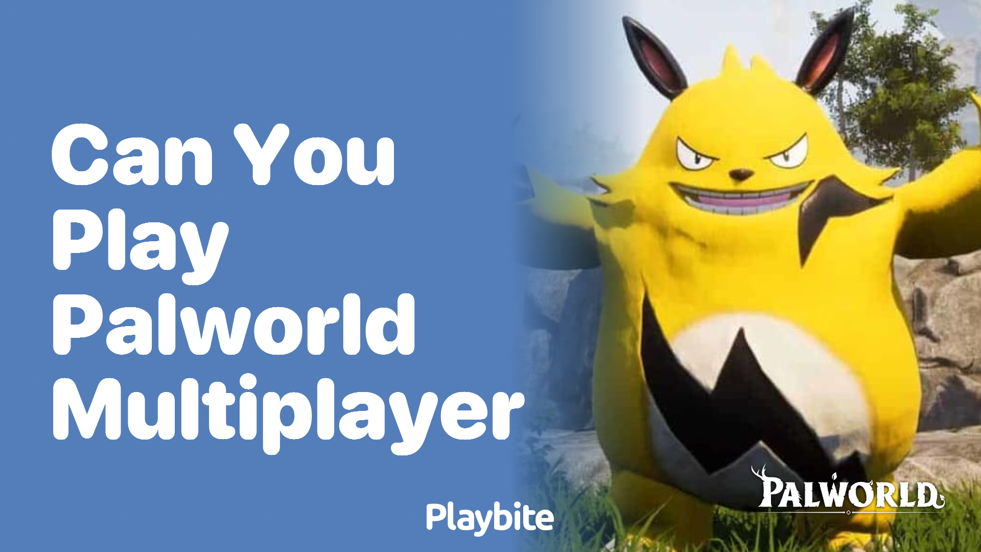 Can you play Palworld multiplayer?